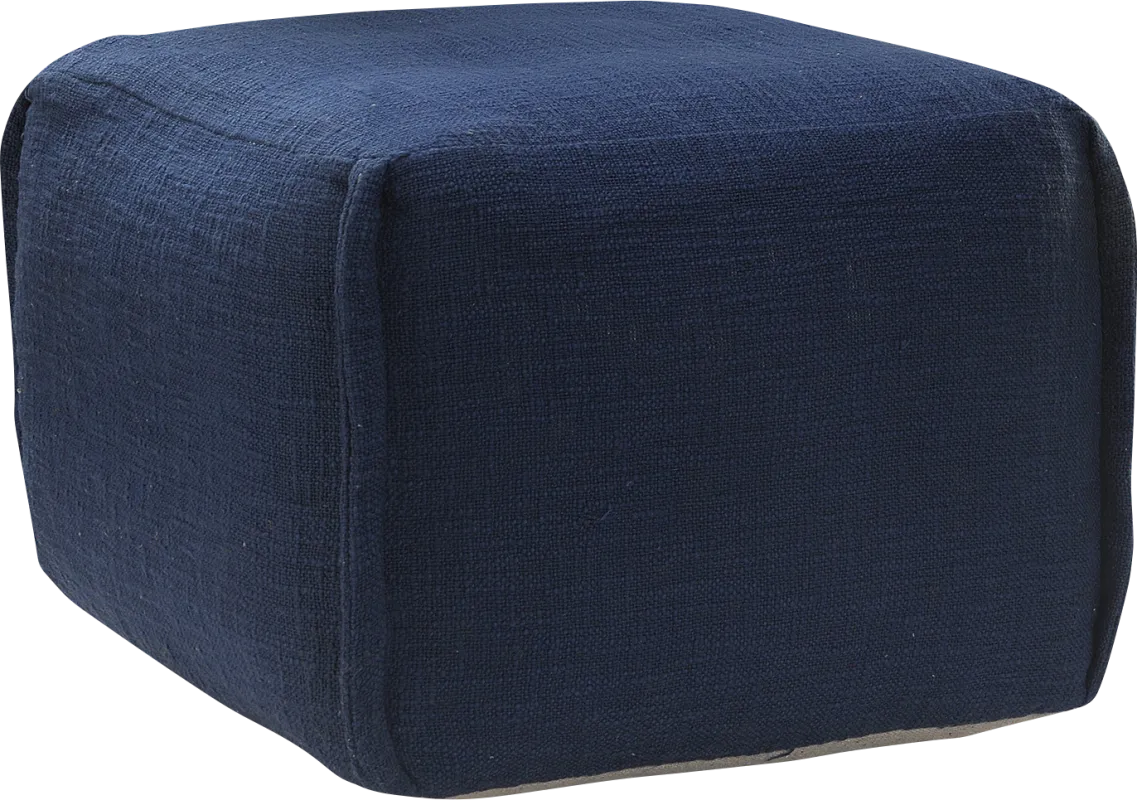 Erenas Blue Pouf