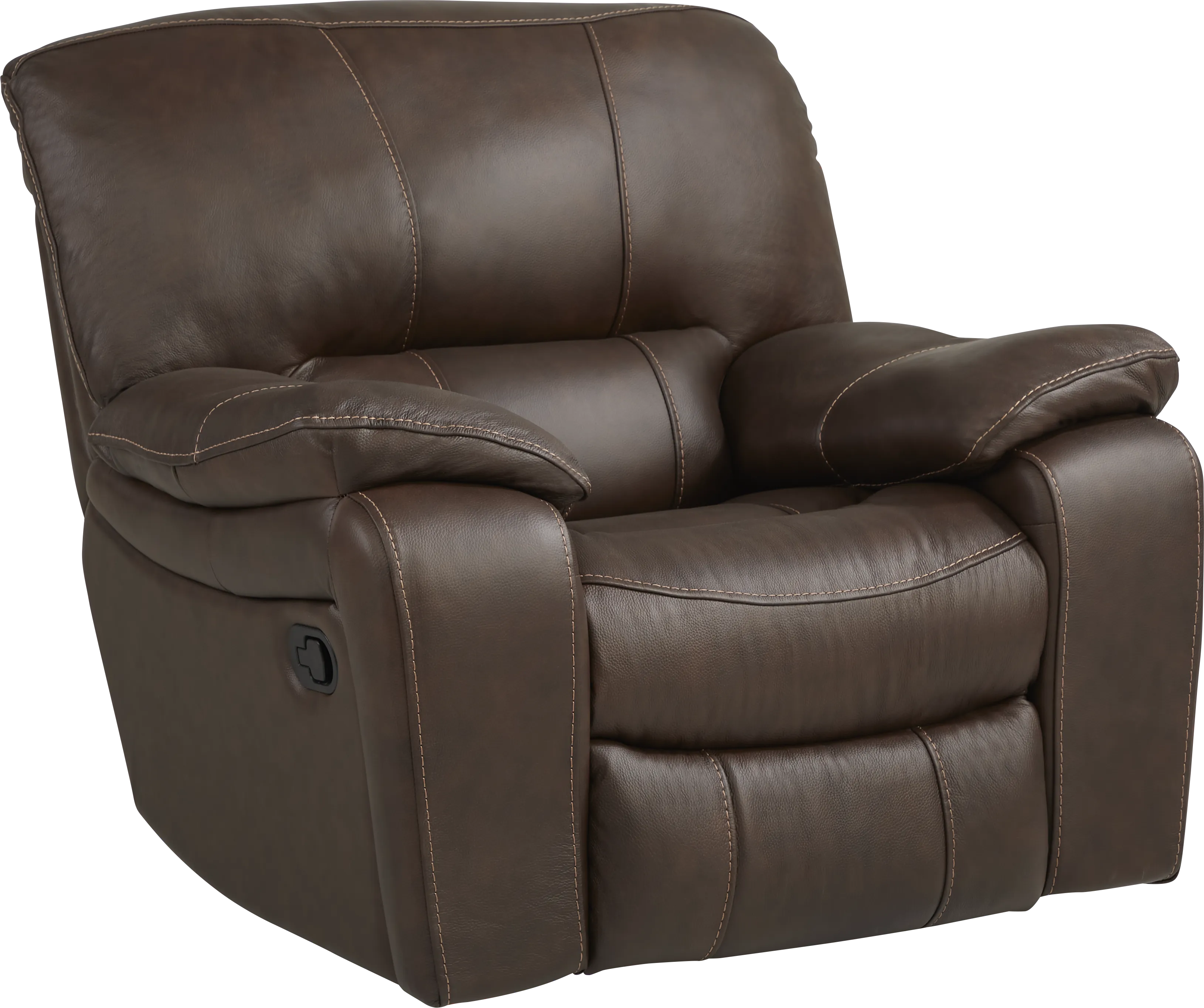 Cindy Crawford Home San Gabriel Brown Leather 6 Pc Reclining Living Room - Thumbnail - Image 9