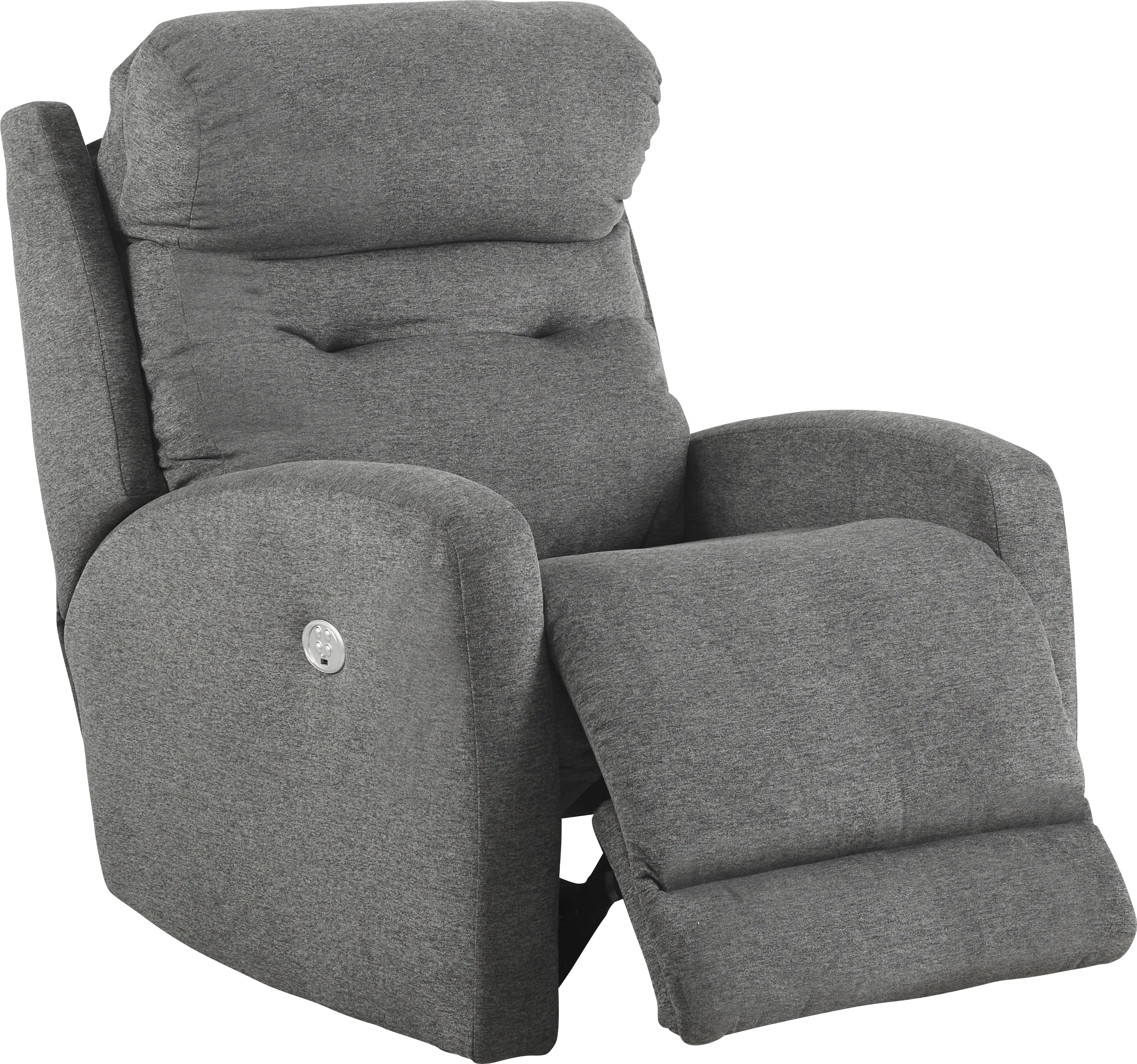 Bessemer Charcoal Dual Power Recliner - Thumbnail - Image 1