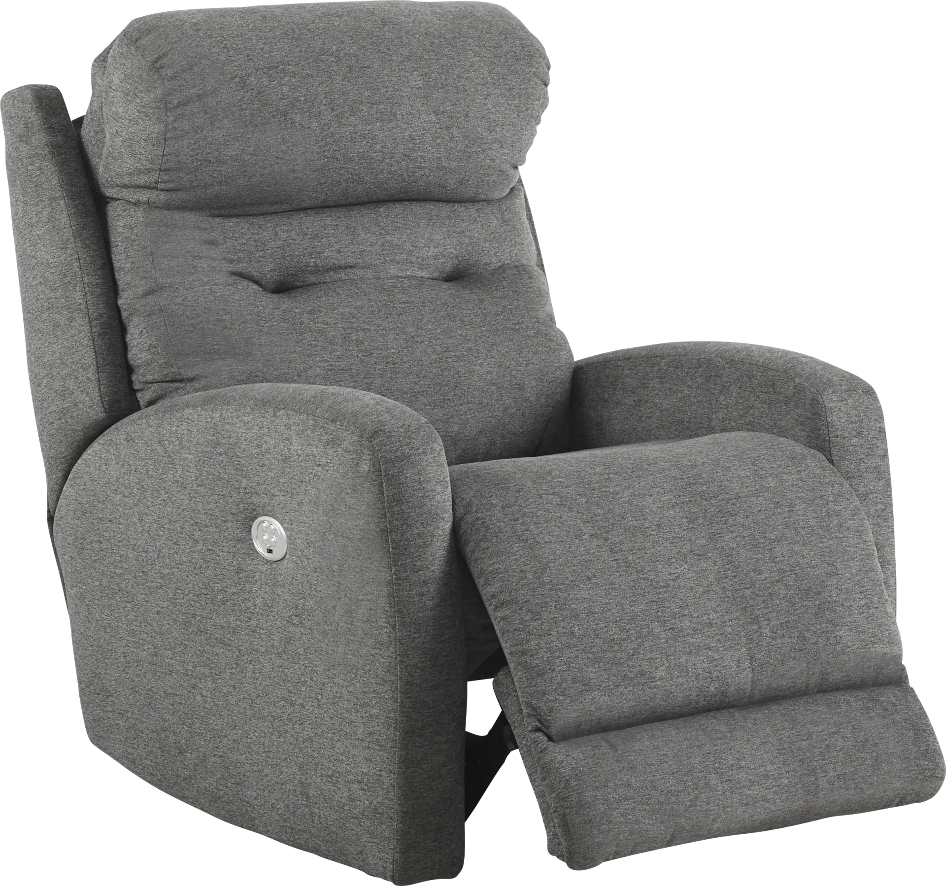Bessemer Charcoal Dual Power Recliner