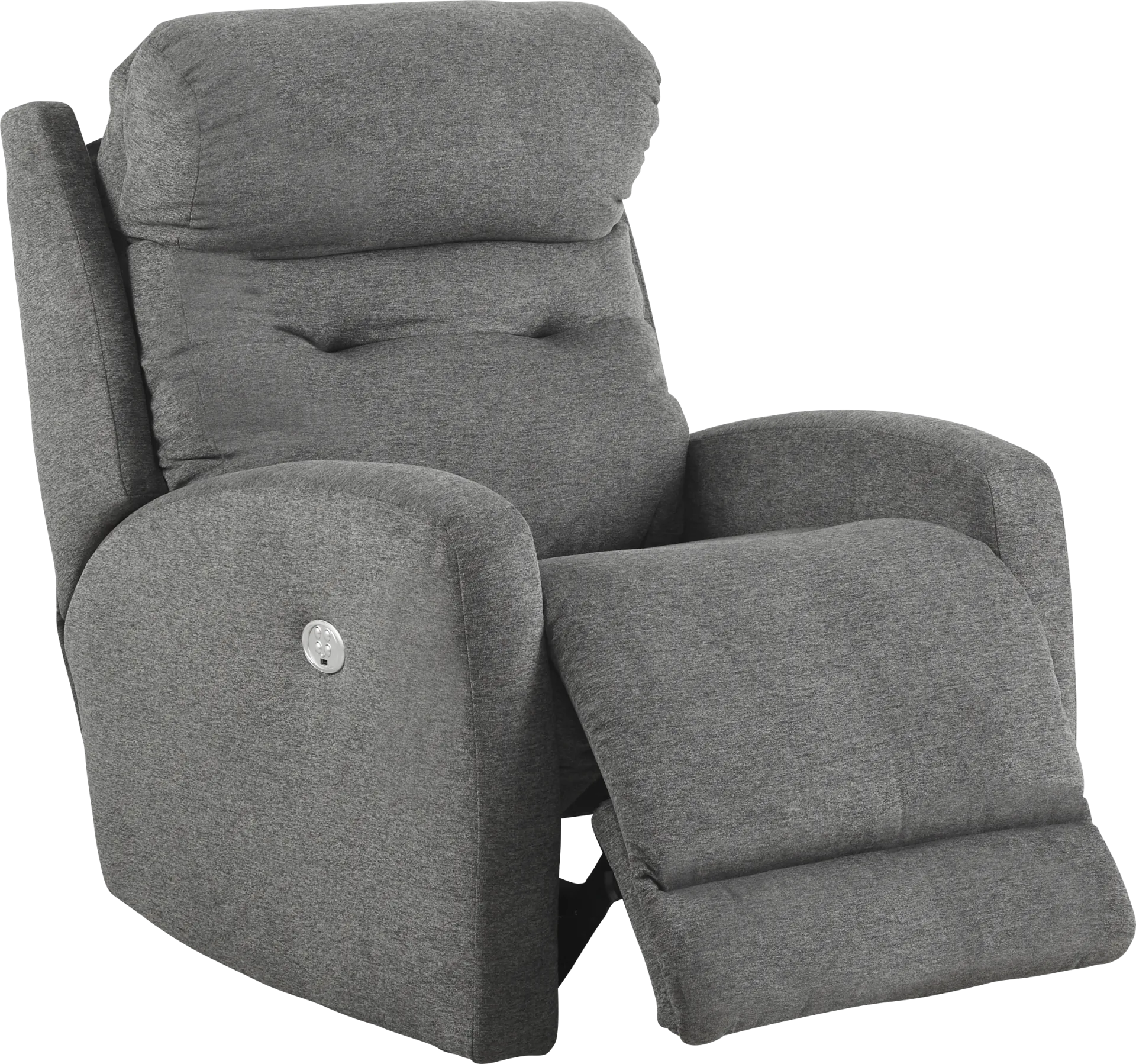 Bessemer Charcoal Dual Power Recliner - Image 1