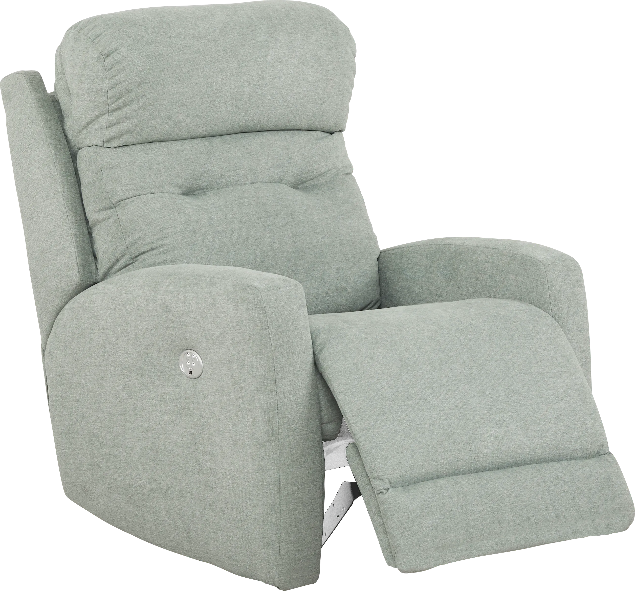 Bessemer Seafoam Dual Power Recliner - Thumbnail - Image 1