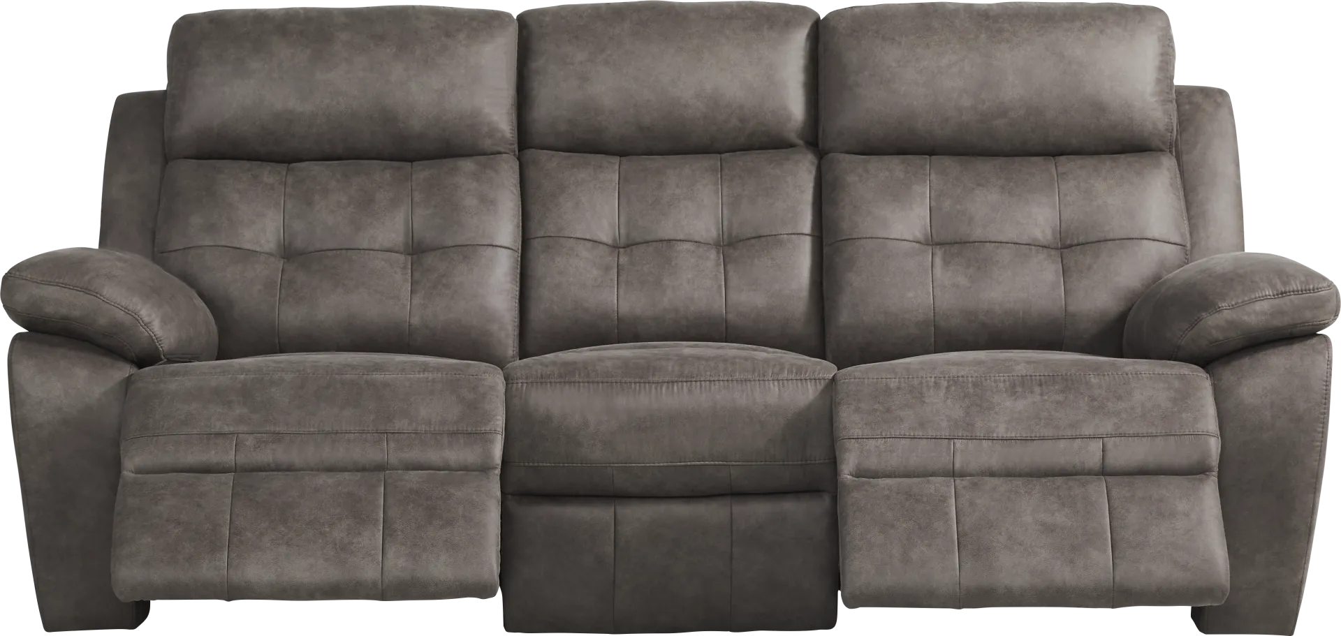 Hanton Heights Slate 5 Pc Reclining Living Room - Image 2