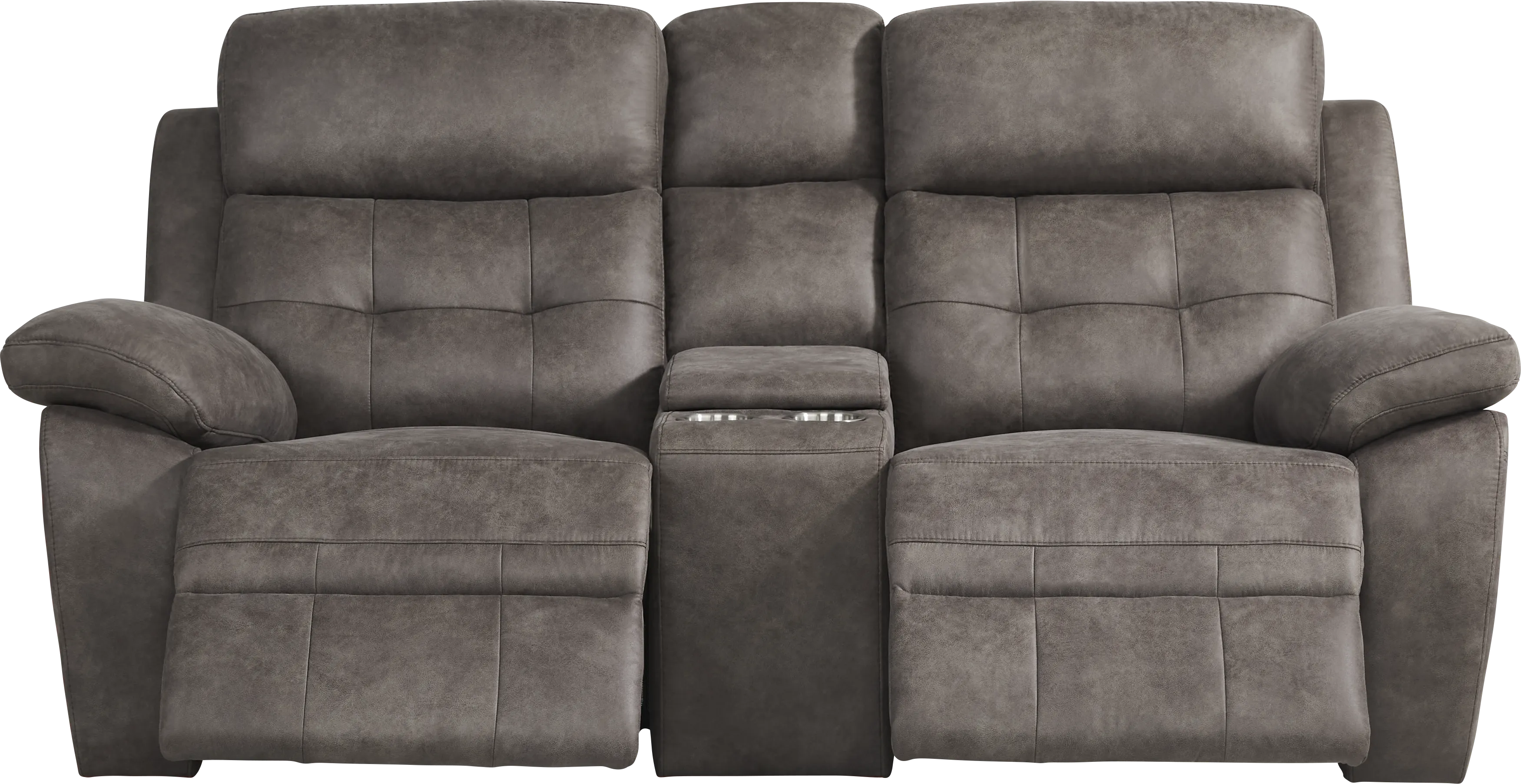 Hanton Heights Slate 5 Pc Reclining Living Room - Thumbnail - Image 4
