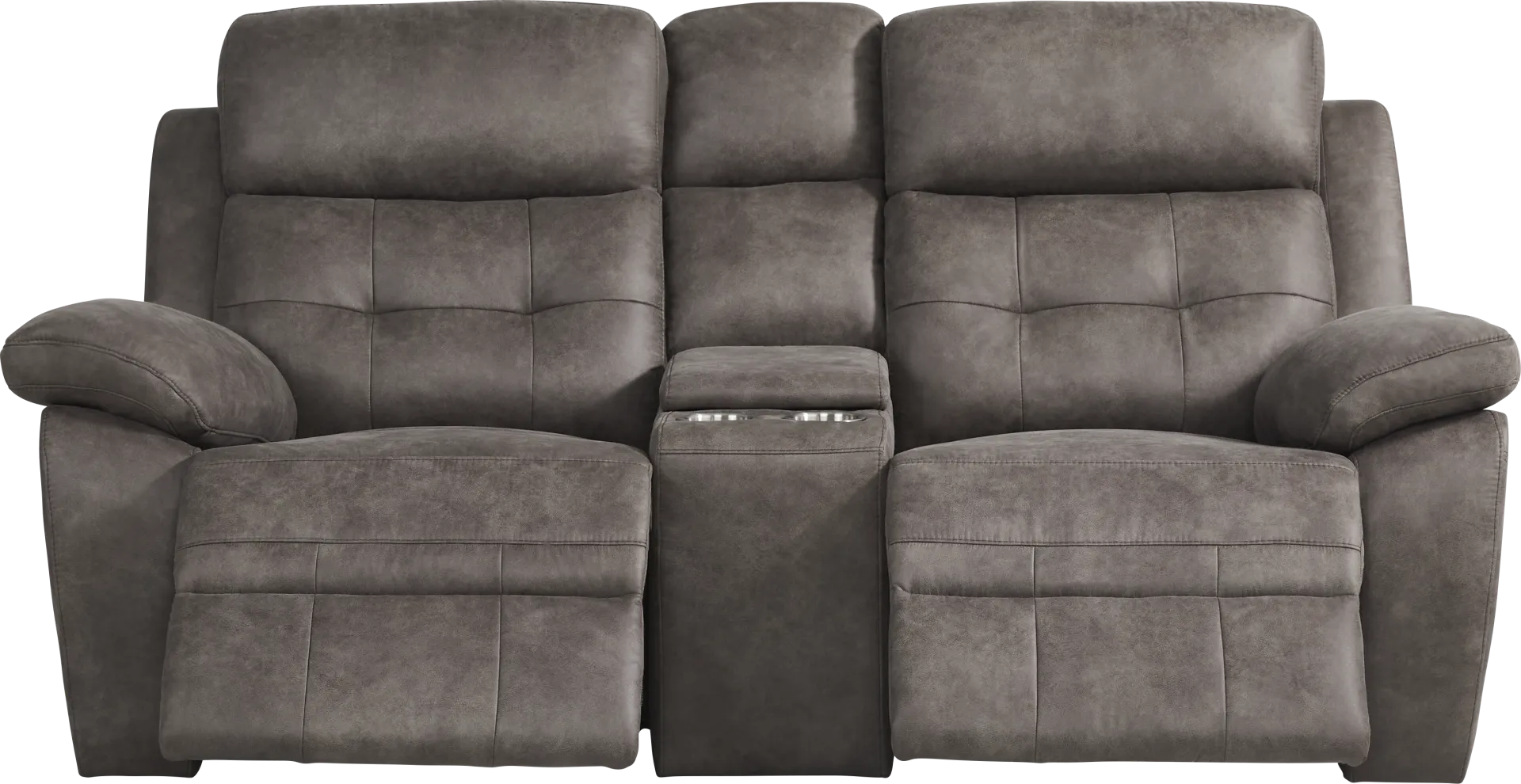 Hanton Heights Slate 5 Pc Reclining Living Room - Image 4