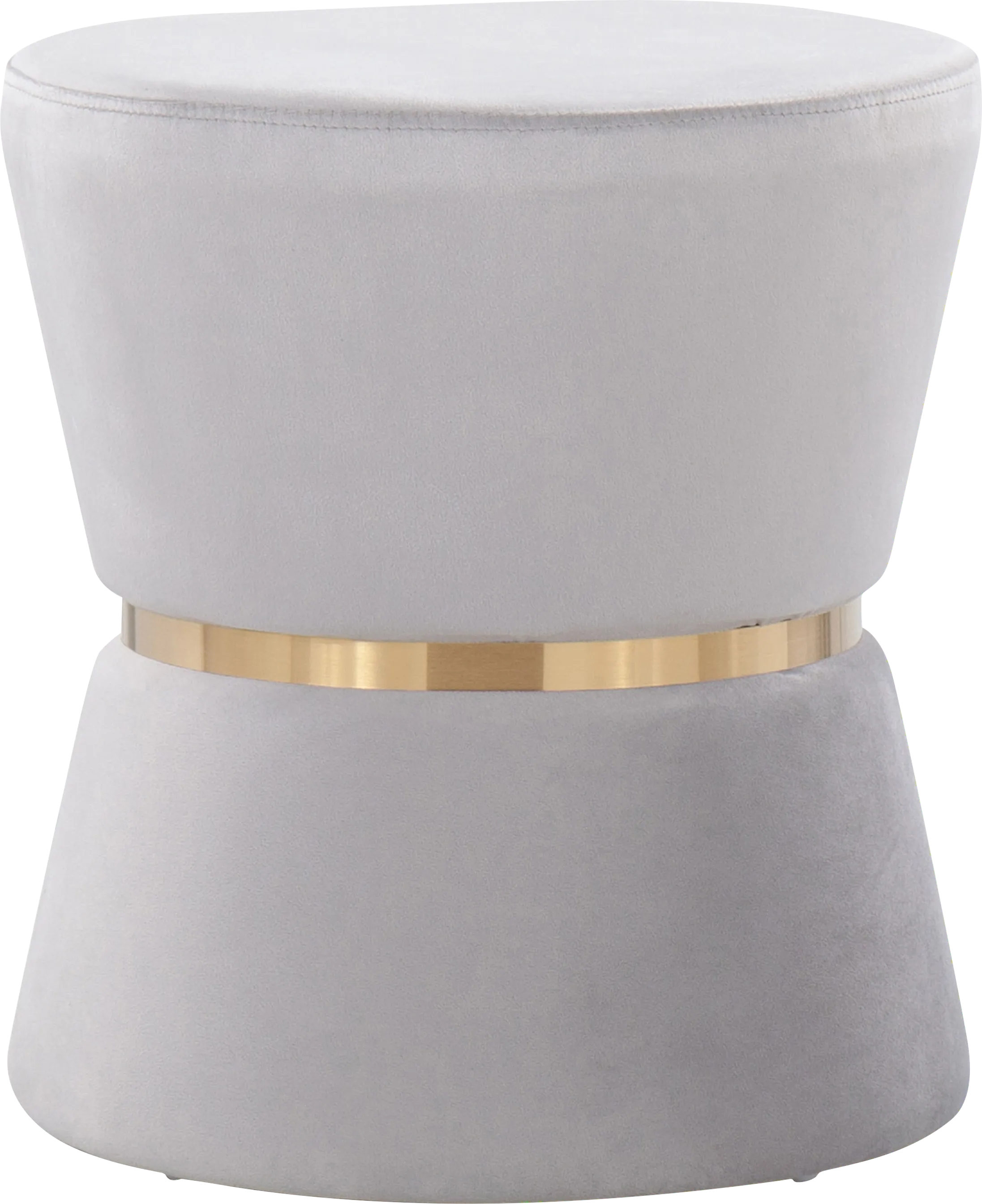 Willella Gray Ottoman - Thumbnail - Image 1