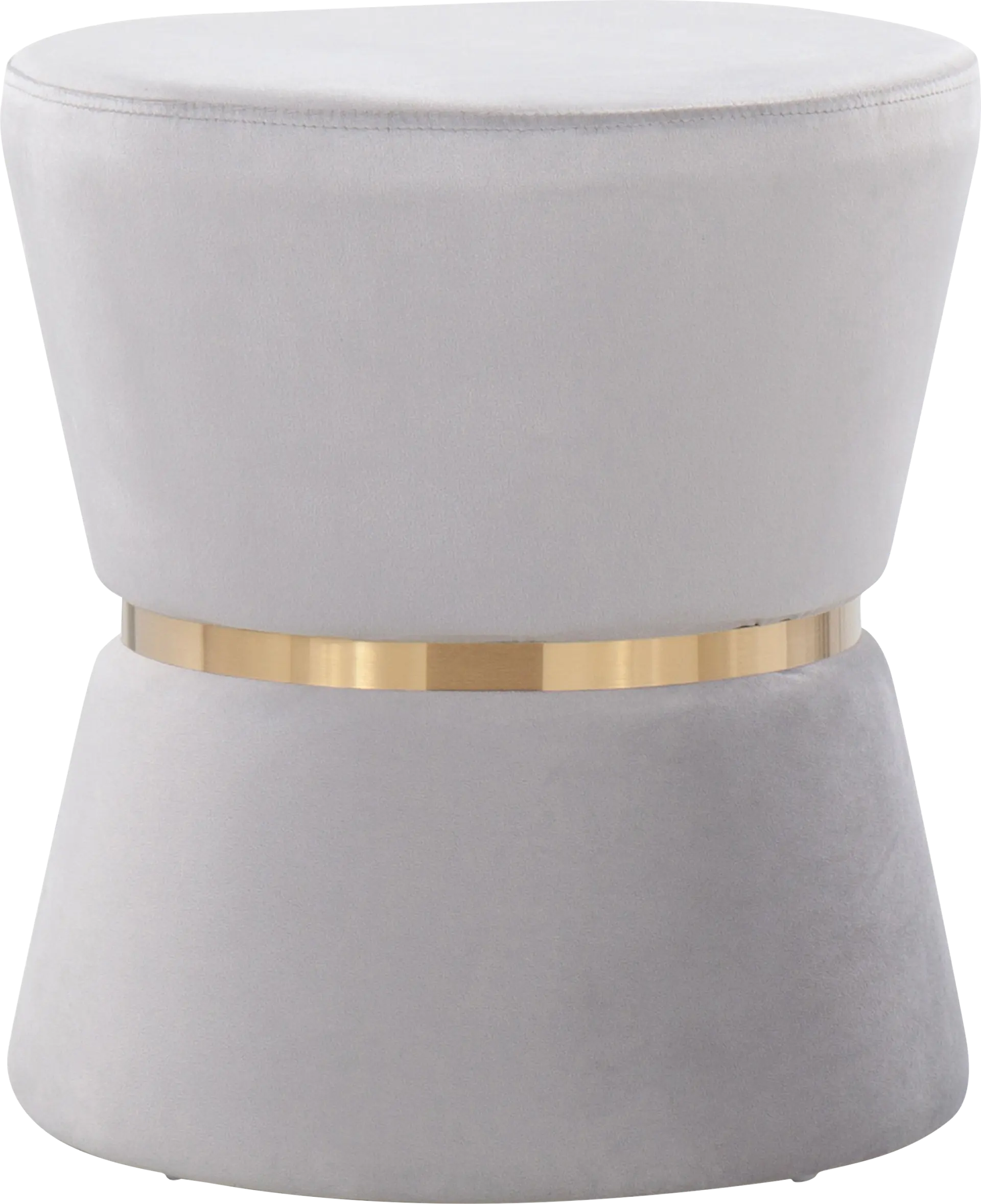 Willella Gray Ottoman