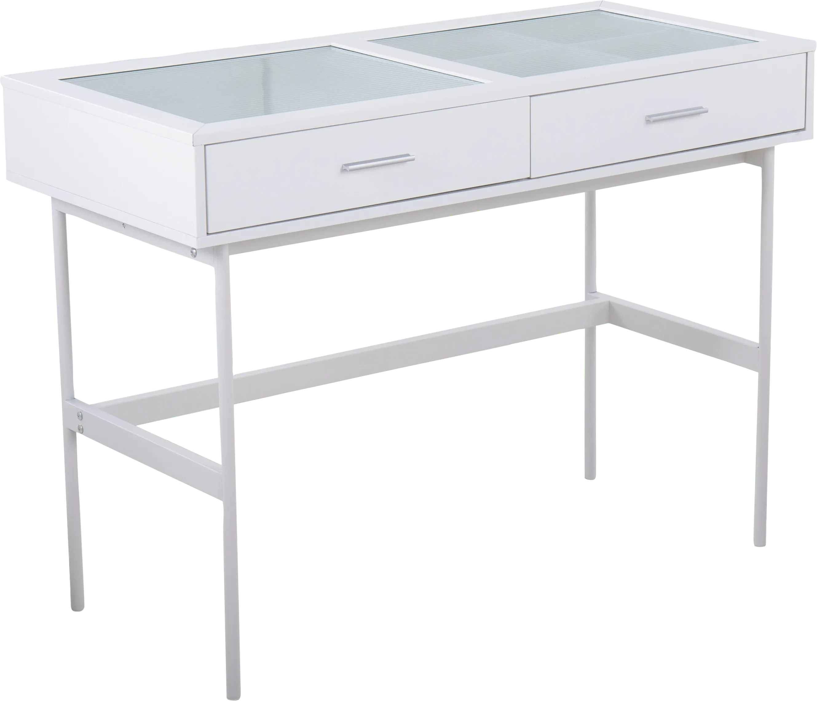 Benkard White Sofa Table - Thumbnail - Image 1