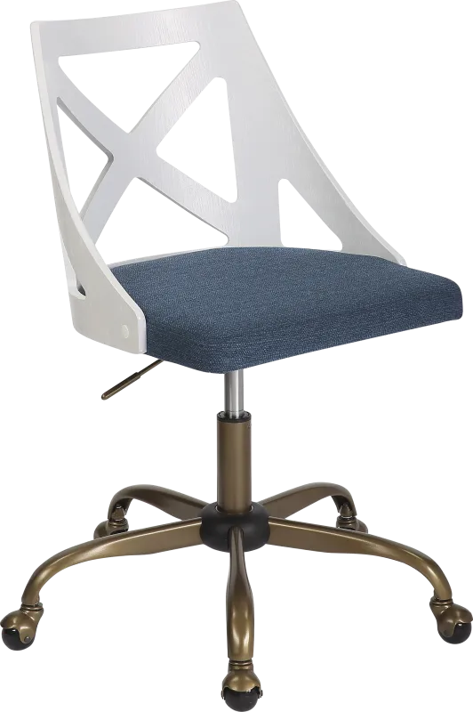Kaprolet Blue Office Chair