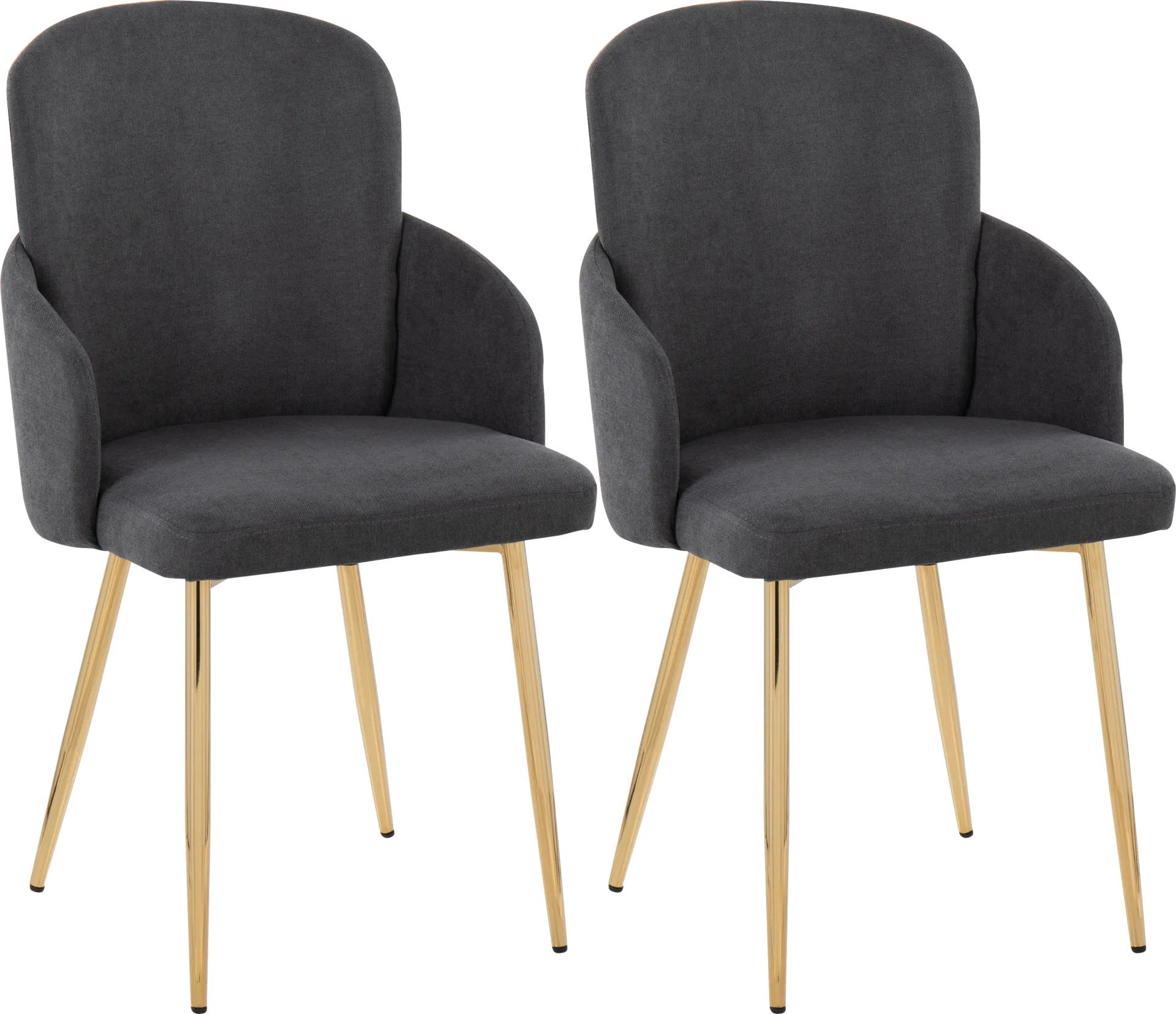 Maglista I Dark Gray Dining Chair Set of 2 - Image 1
