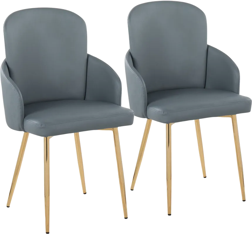 Maglista I Gray Dining Chair Set of 2