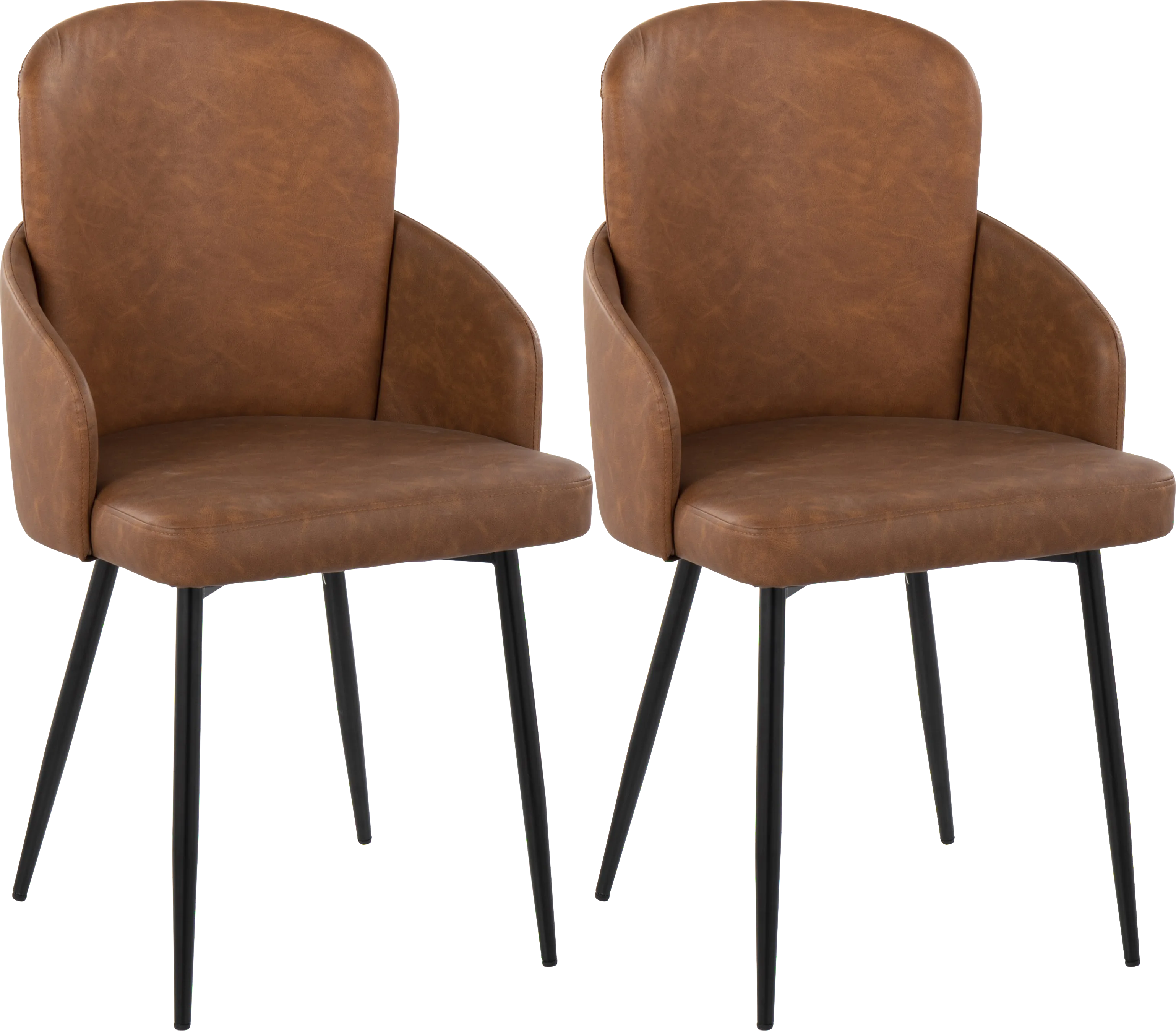 Maglista II Camel Dining Chair Set of 2 - Thumbnail - Image 1