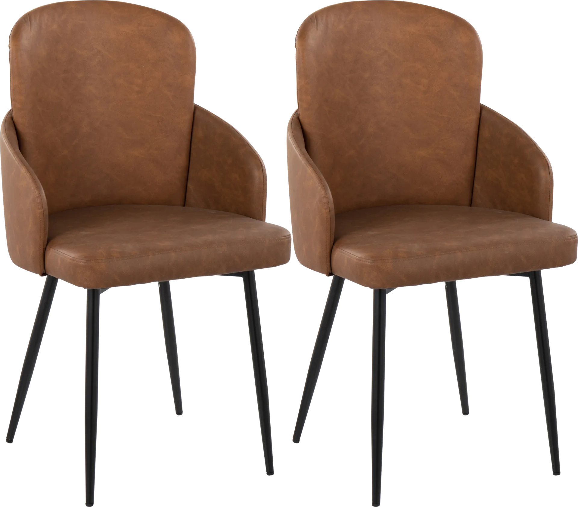 Maglista II Camel Dining Chair Set of 2 - Image 1