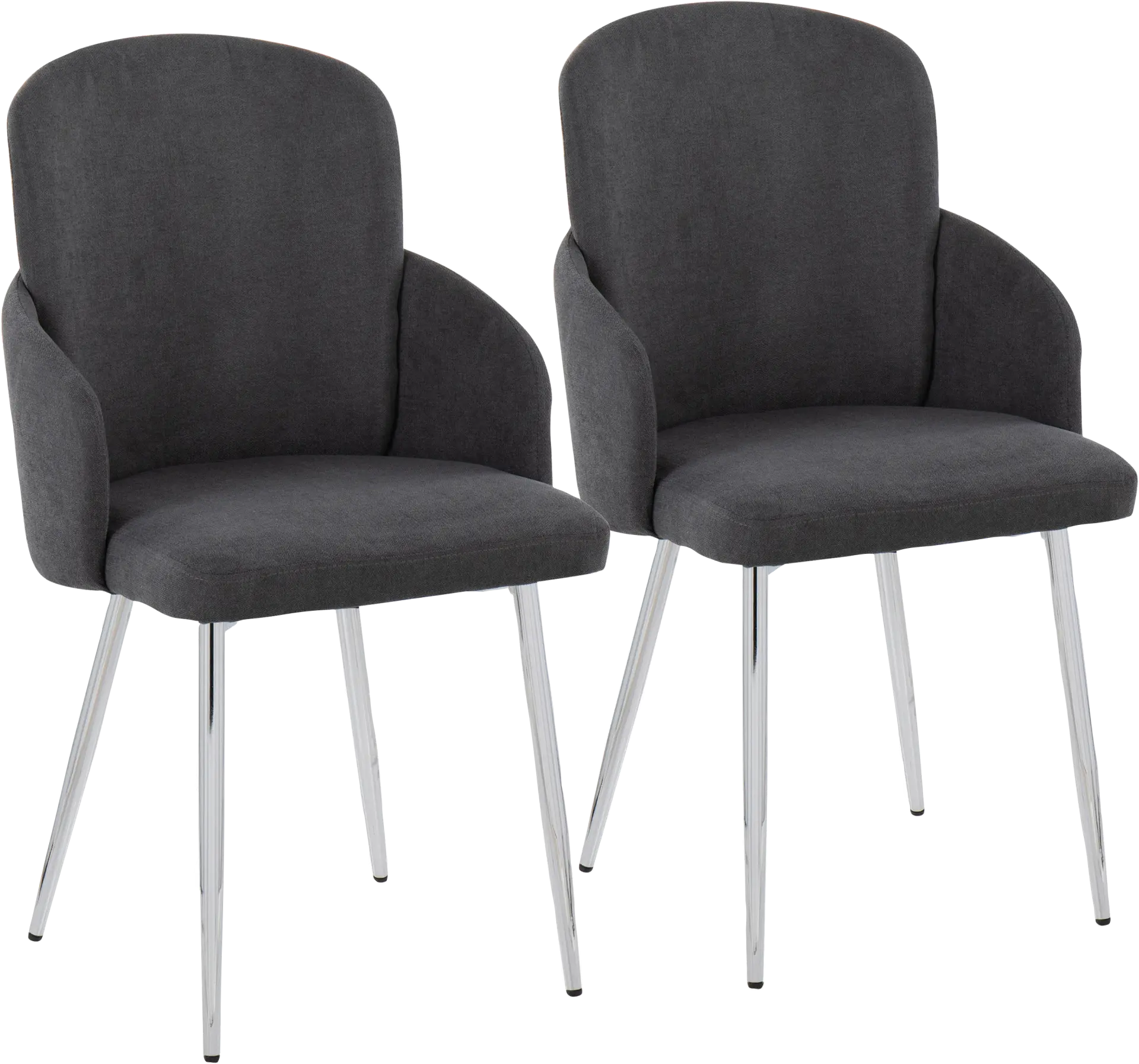 Maglista III Dark Gray Dining Chair Set of 2