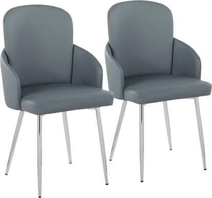 Maglista III Gray Dining Chair Set of 2