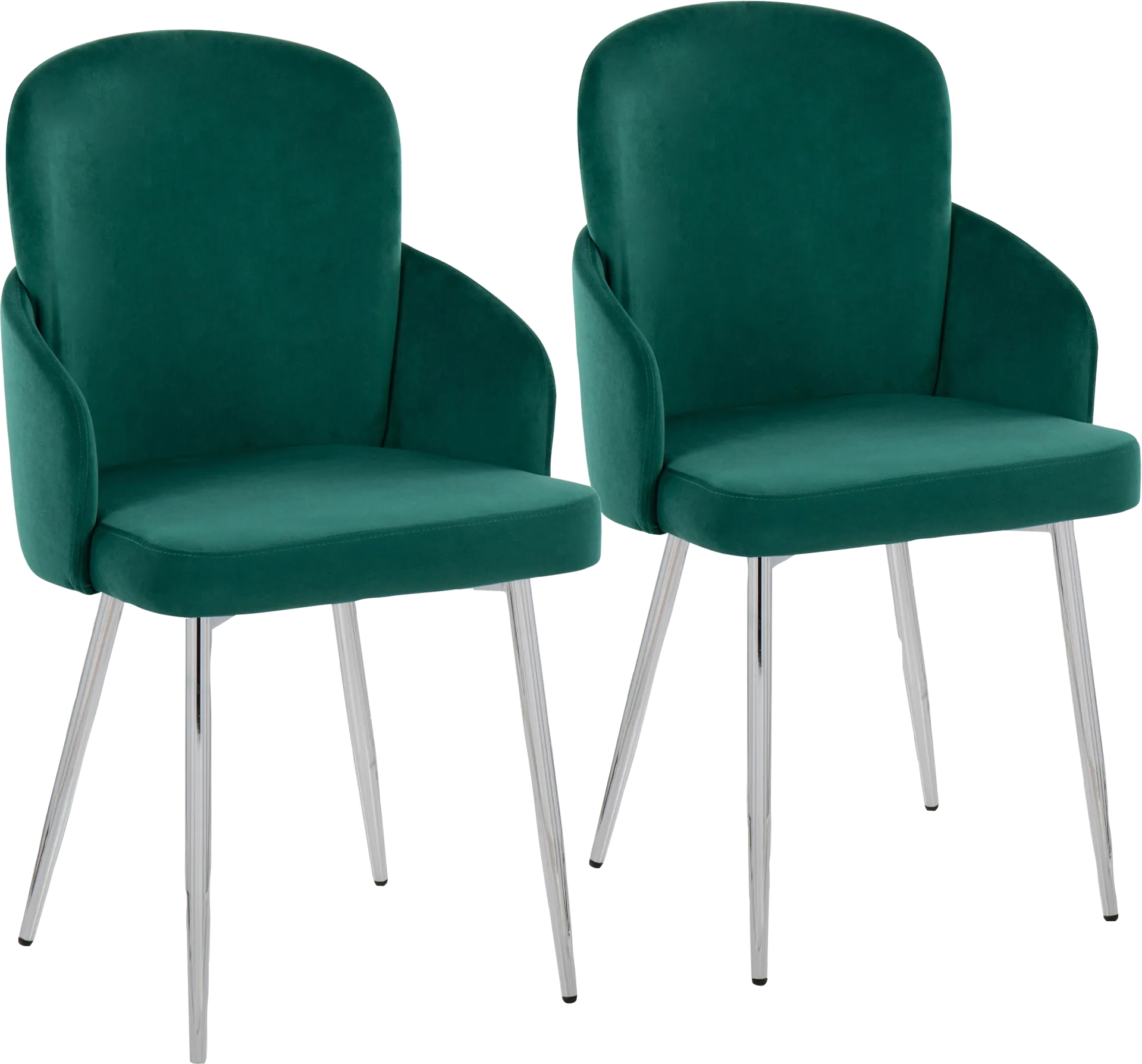 Maglista III Green Dining Chair Set of 2 - Image 1