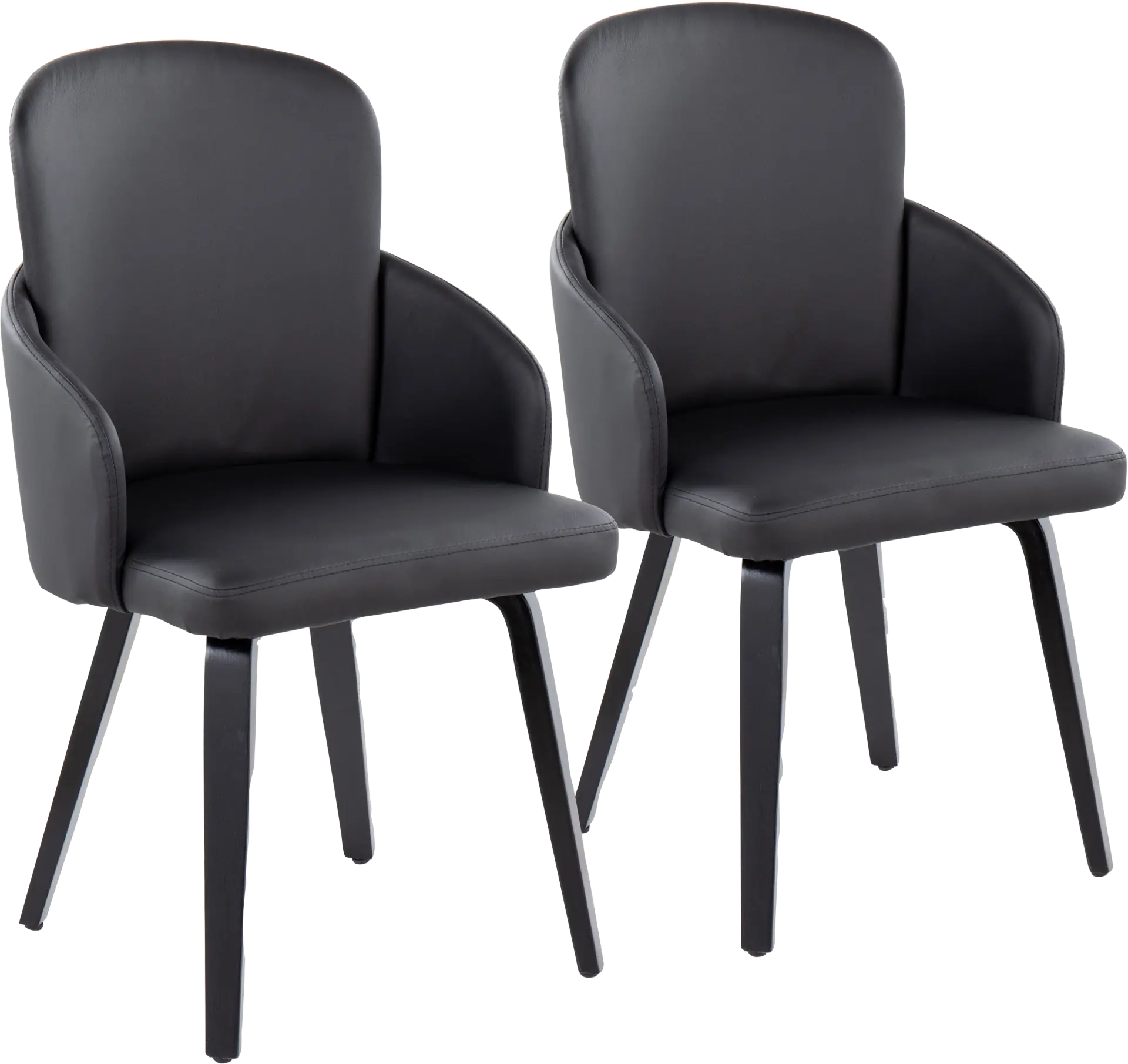 Maglista IV Black Dining Chair Set of 2