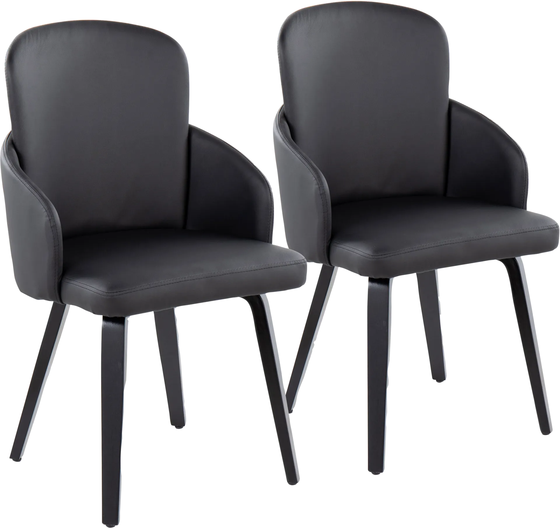 Maglista IV Black Dining Chair Set of 2 - Image 1
