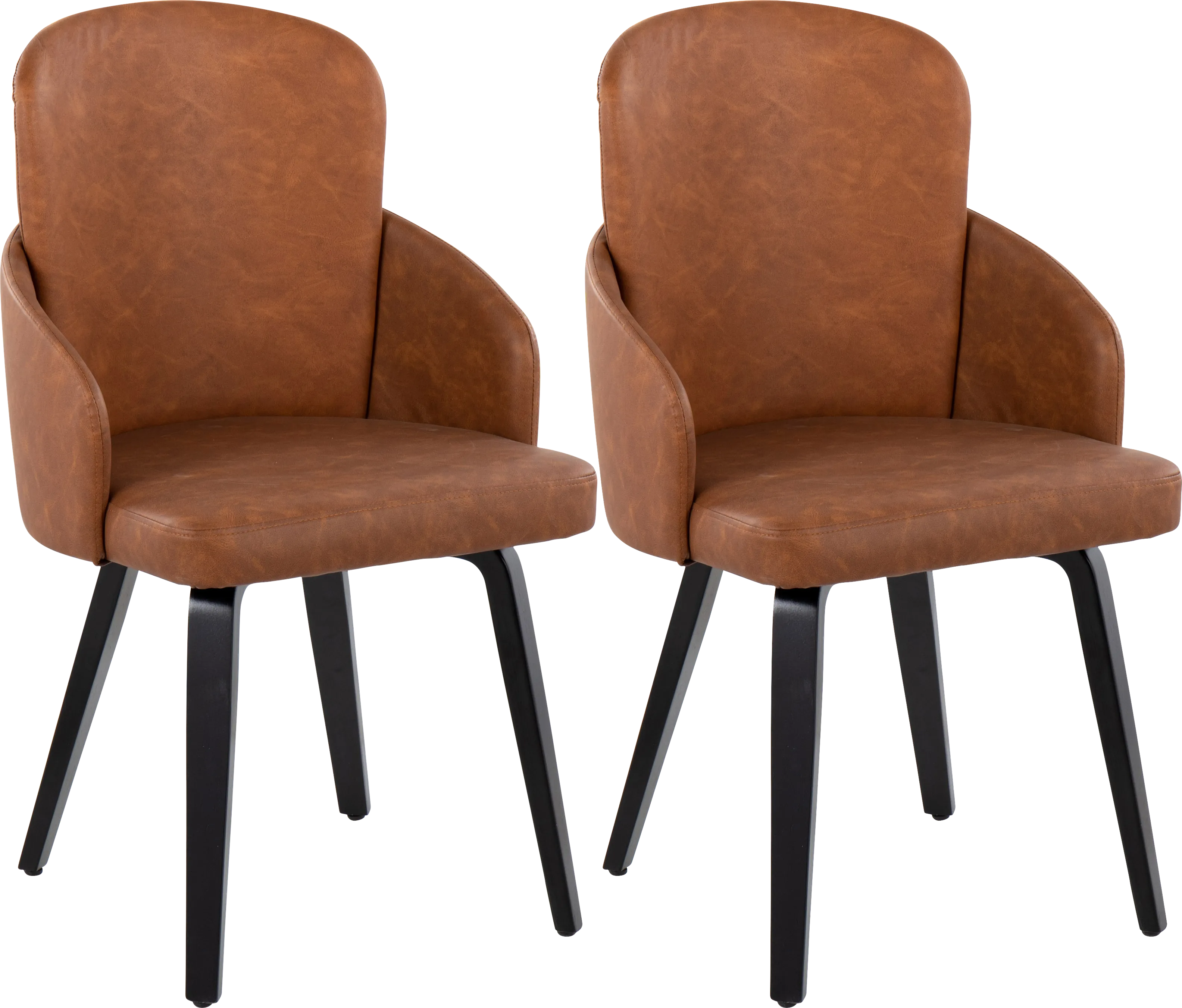 Maglista IV Camel Dining Chair Set of 2 - Thumbnail - Image 1
