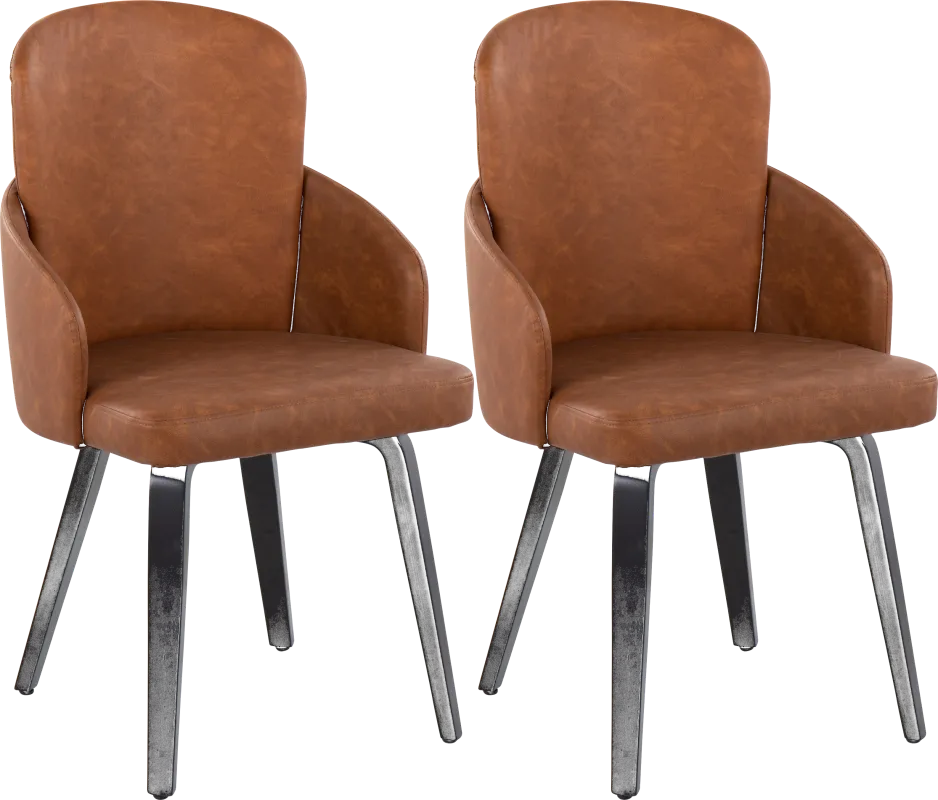 Maglista IV Camel Dining Chair Set of 2
