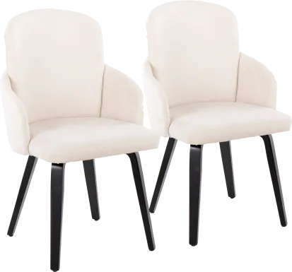 Maglista IV Cream Dining Chair Set of 2