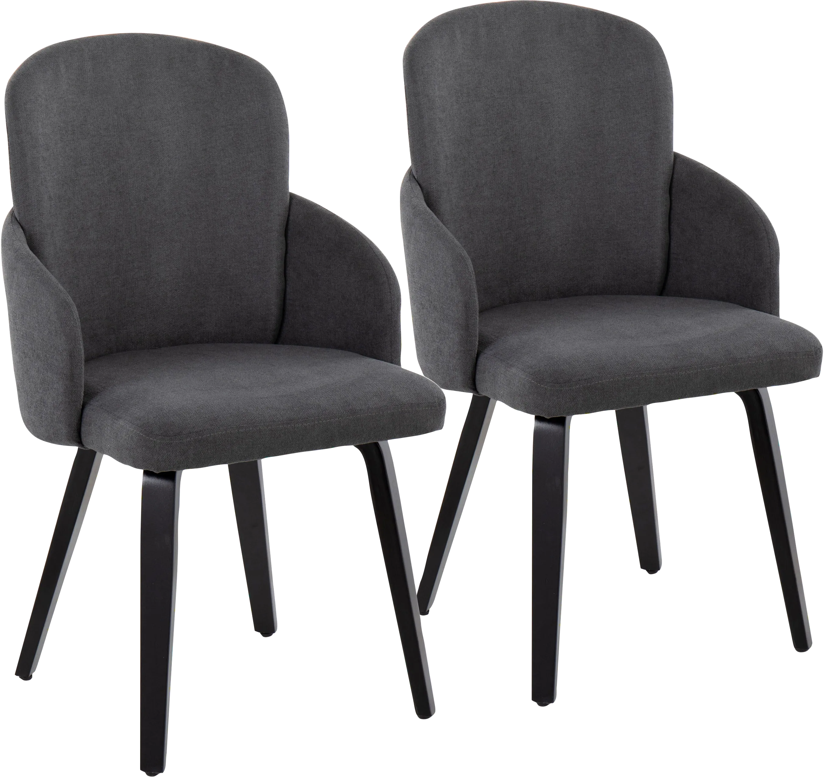 Maglista IV Dark Gray Dining Chair Set of 2