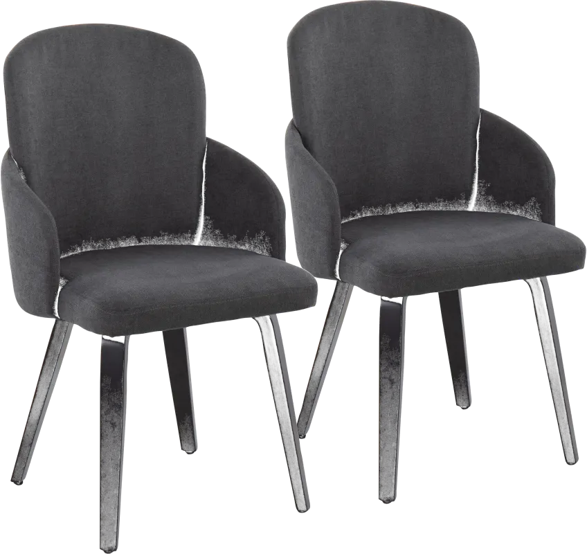 Maglista IV Dark Gray Dining Chair Set of 2