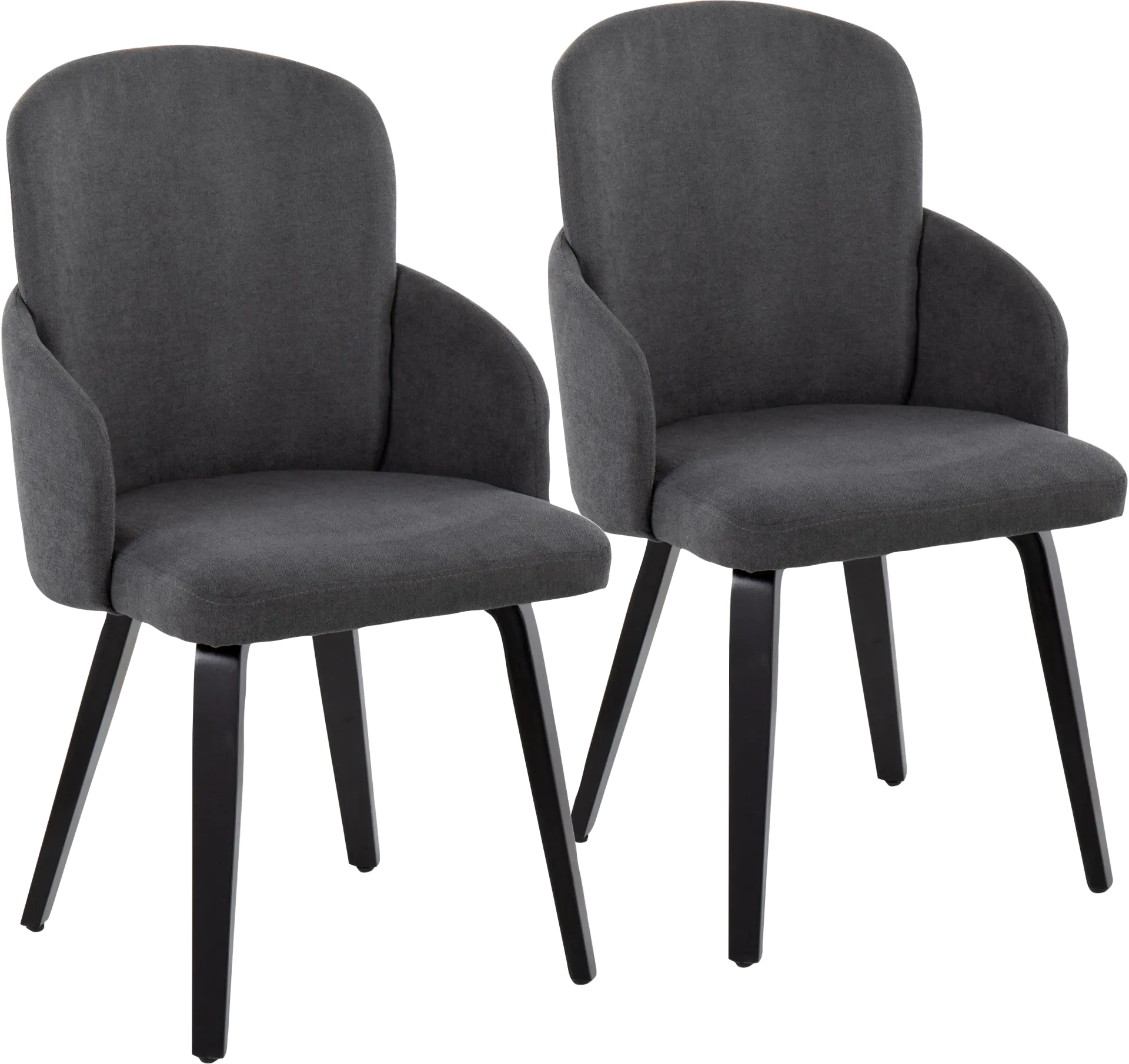Maglista IV Dark Gray Dining Chair Set of 2