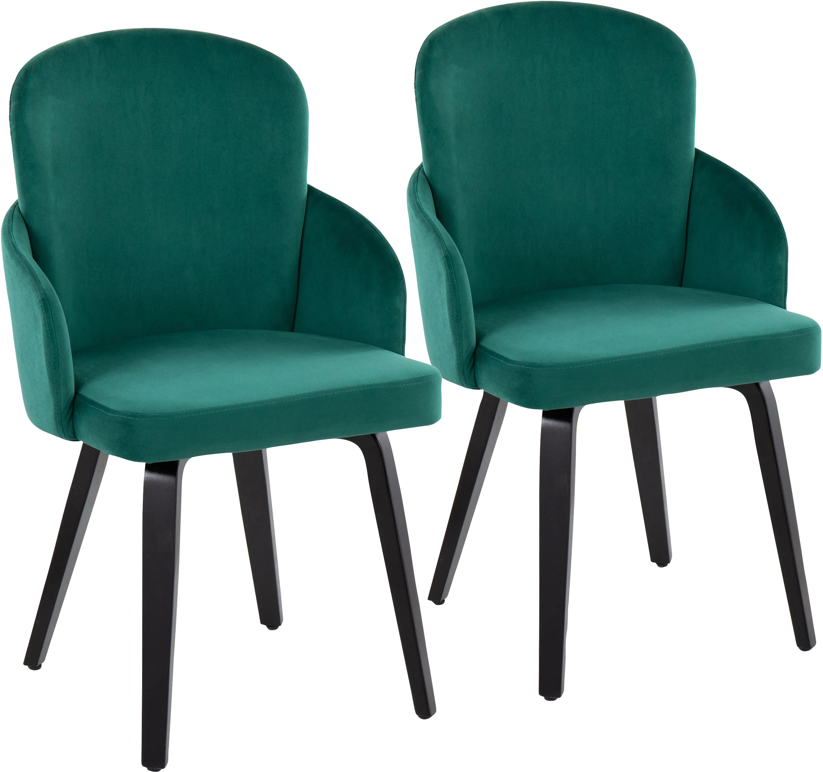 Maglista IV Green Dining Chair Set of 2 - Thumbnail - Image 1