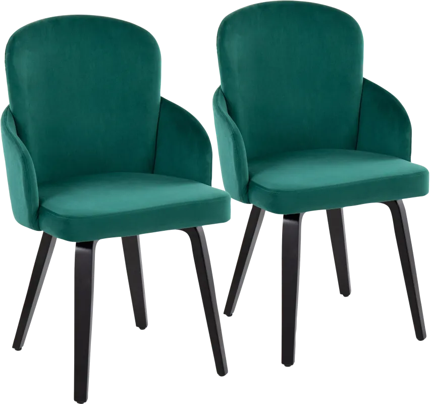 Maglista IV Green Dining Chair Set of 2