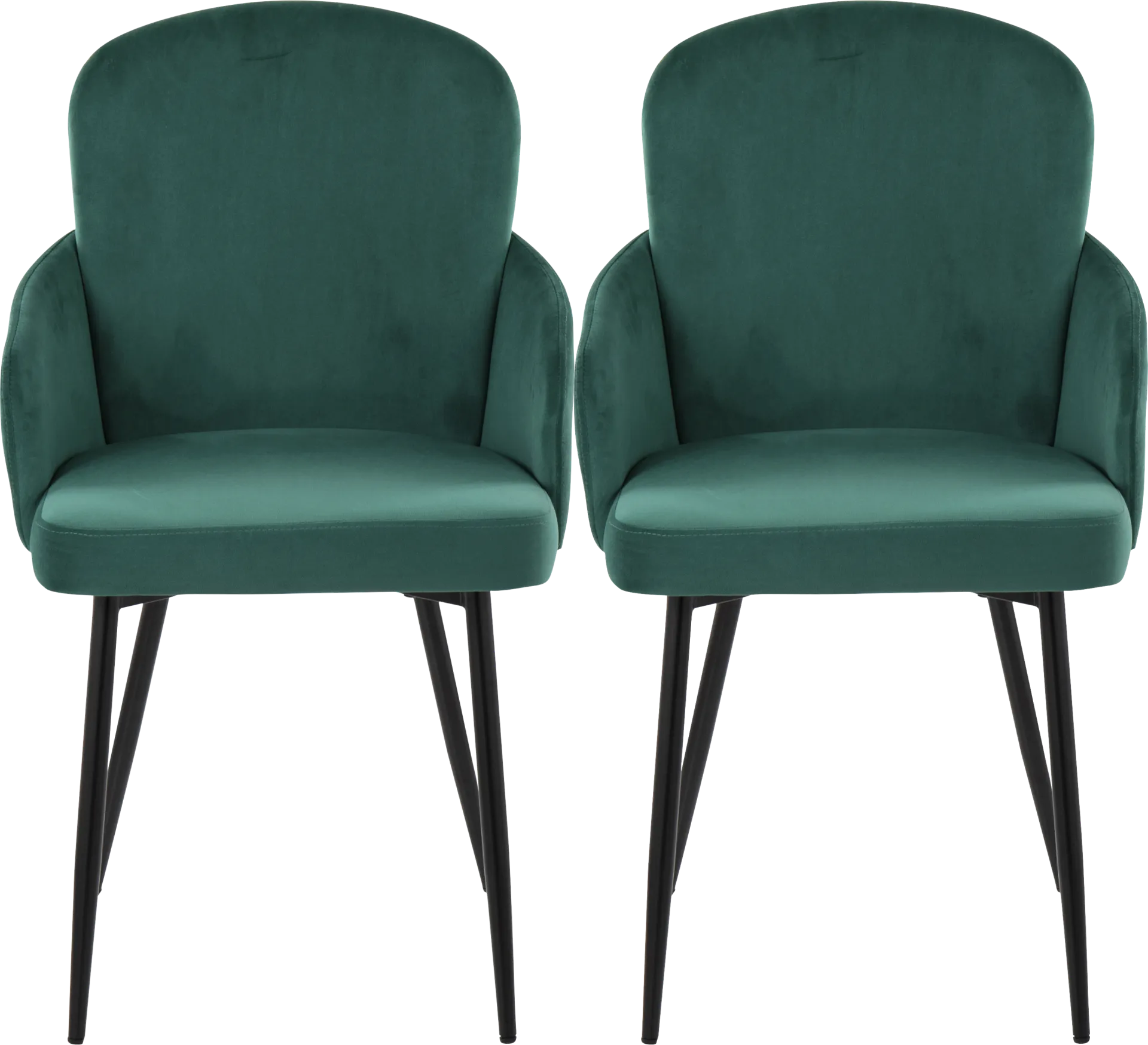 Maglista II Green Dining Chair Set of 2 - Image 1