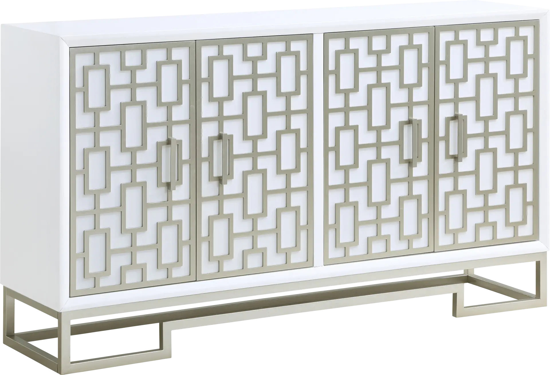 Montavesta White Accent Cabinet