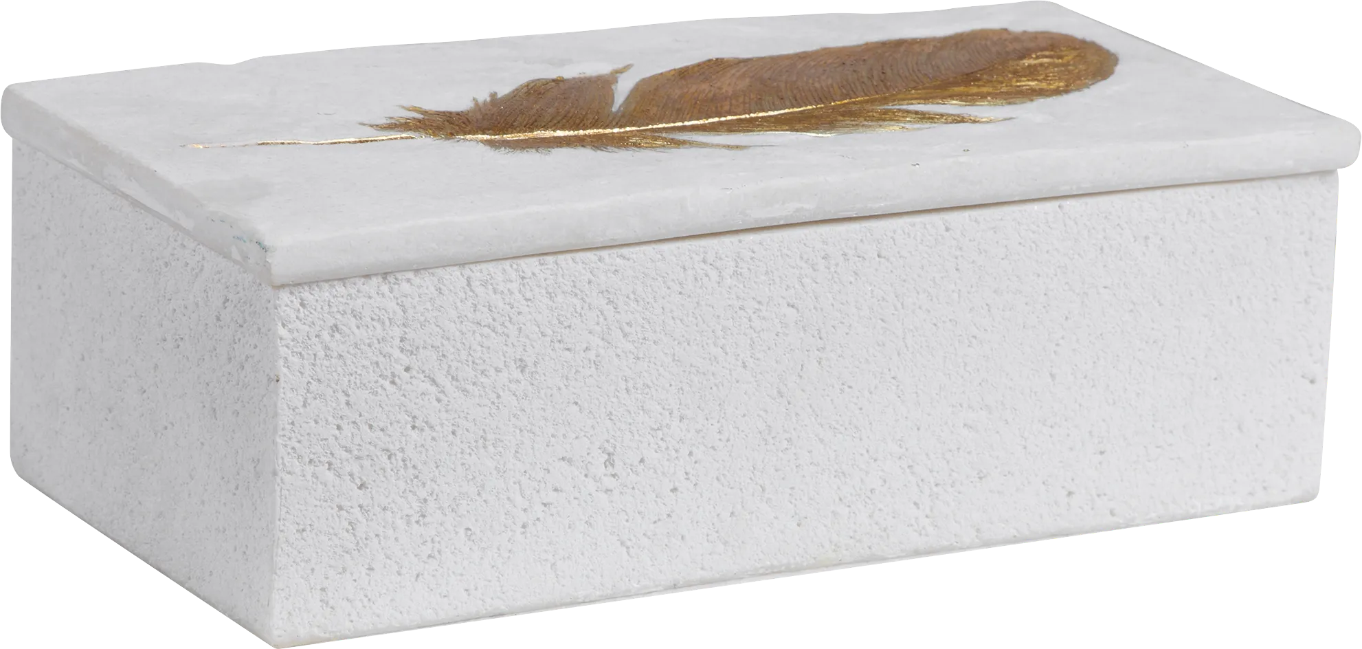 Azaan White Decorative Box - Thumbnail - Image 1