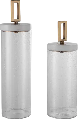 Werkland White Jar, Set of 2