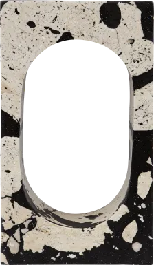 Wyattwood Black Sculpture