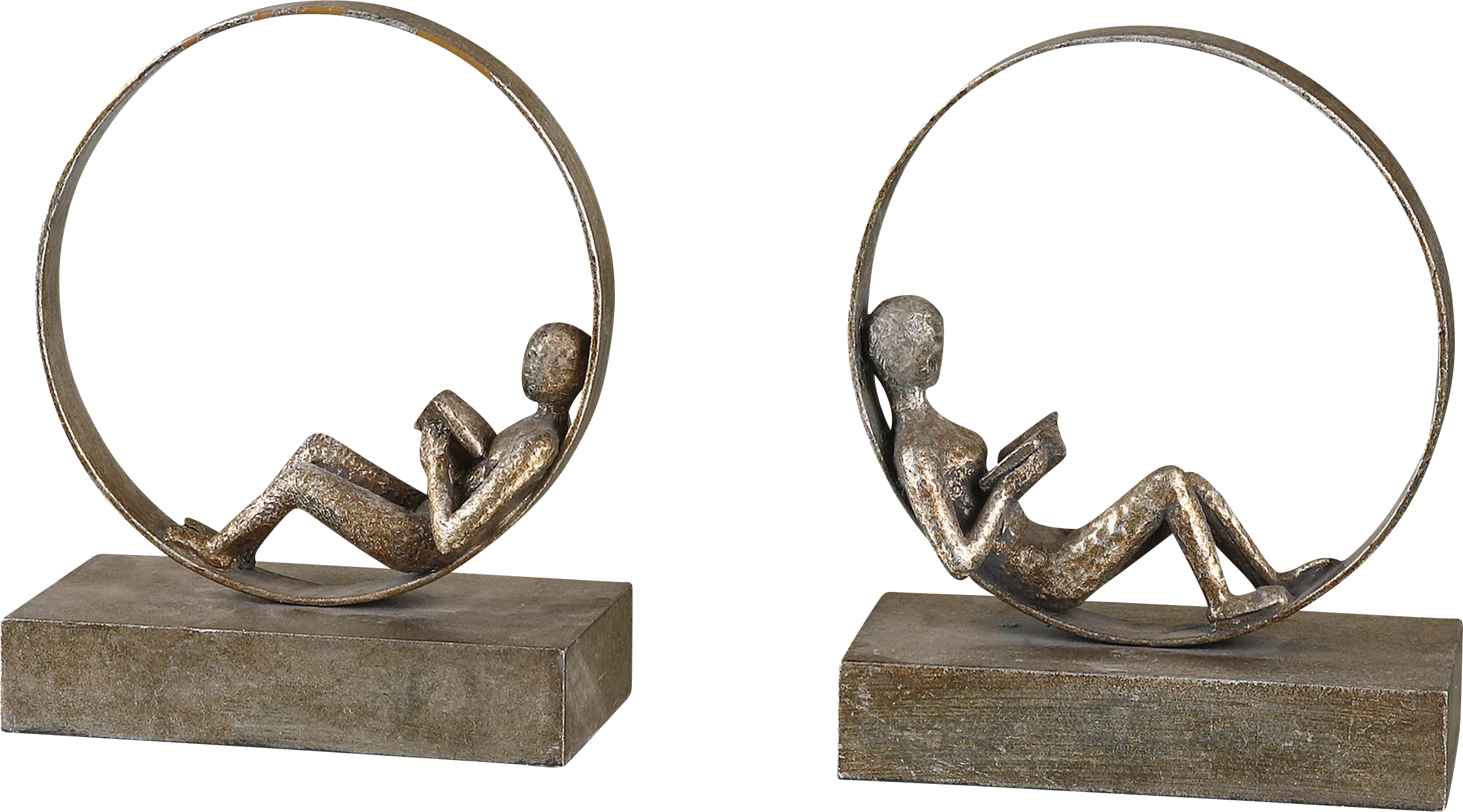 Mckibben Silver Bookend - Thumbnail - Image 1