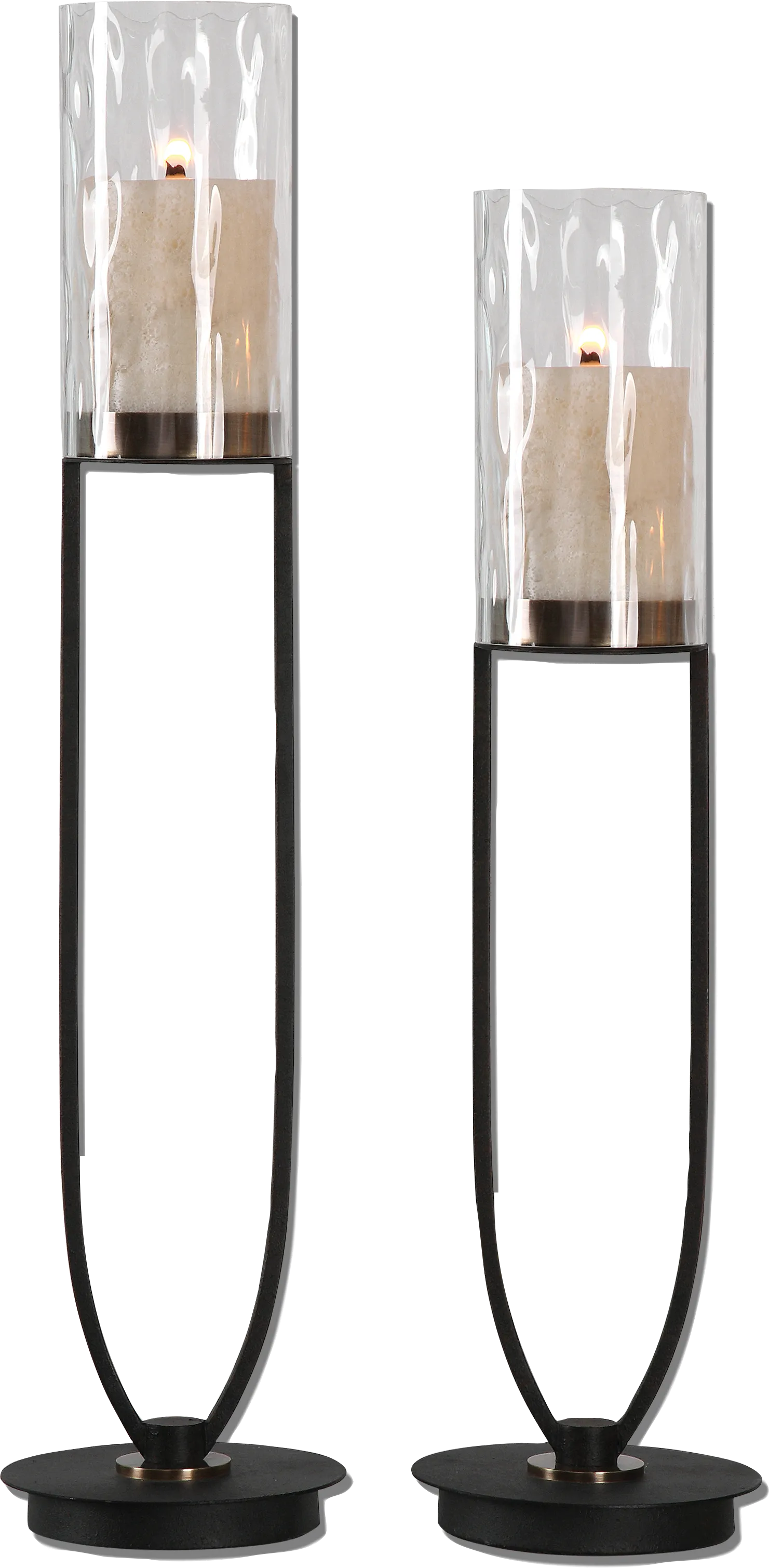 Gaylark Bronze Candle Holder, Set of 2 - Image 1