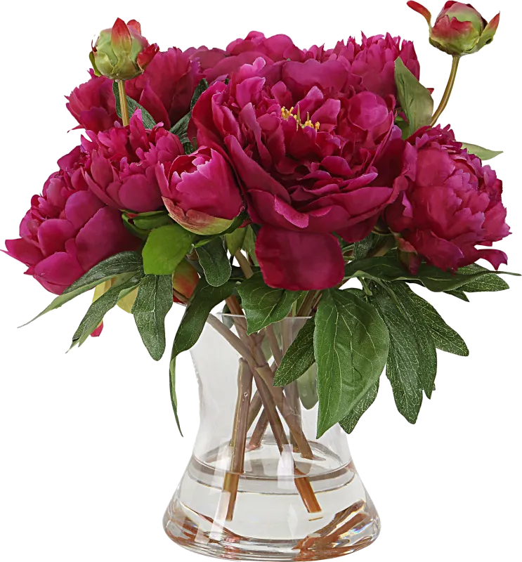 Baratara Pink Faux Peony
