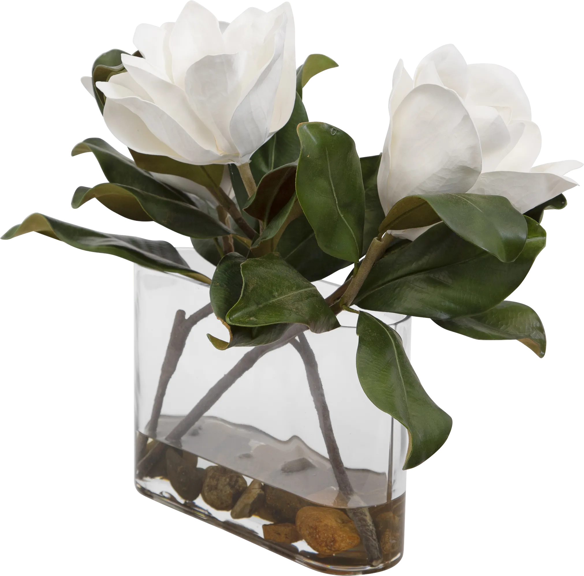 Garrity White Faux Magnolia