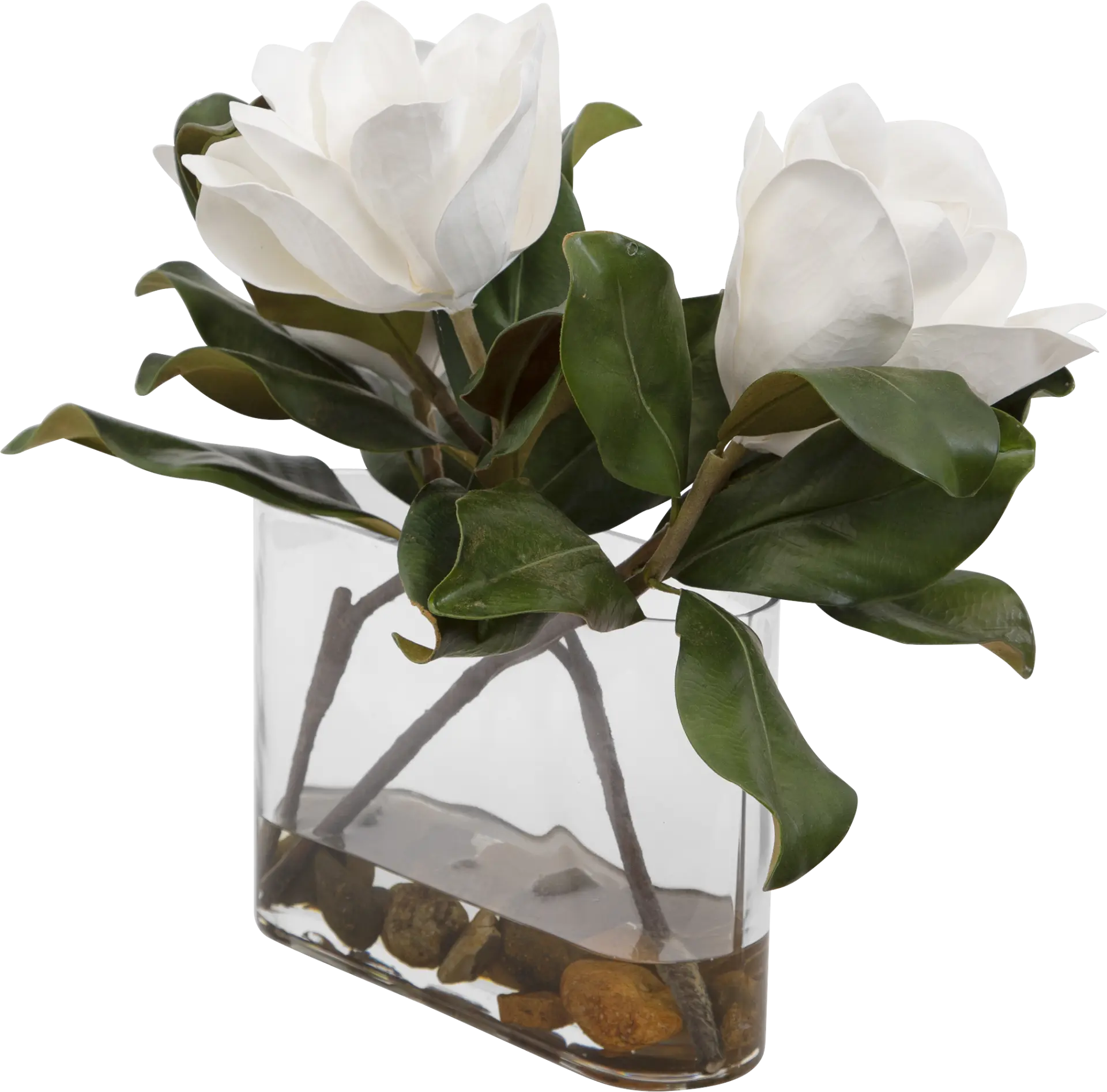Garrity White Faux Magnolia
