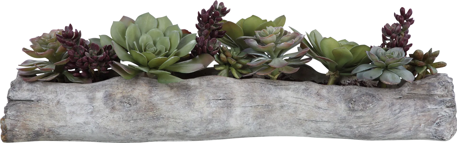Grelot Green Faux Succulents