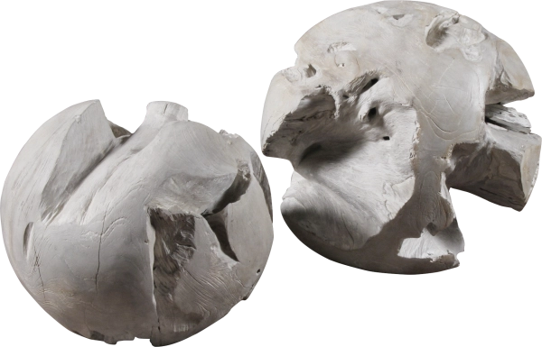 Kilearn Brown Sculpture, Set of 2