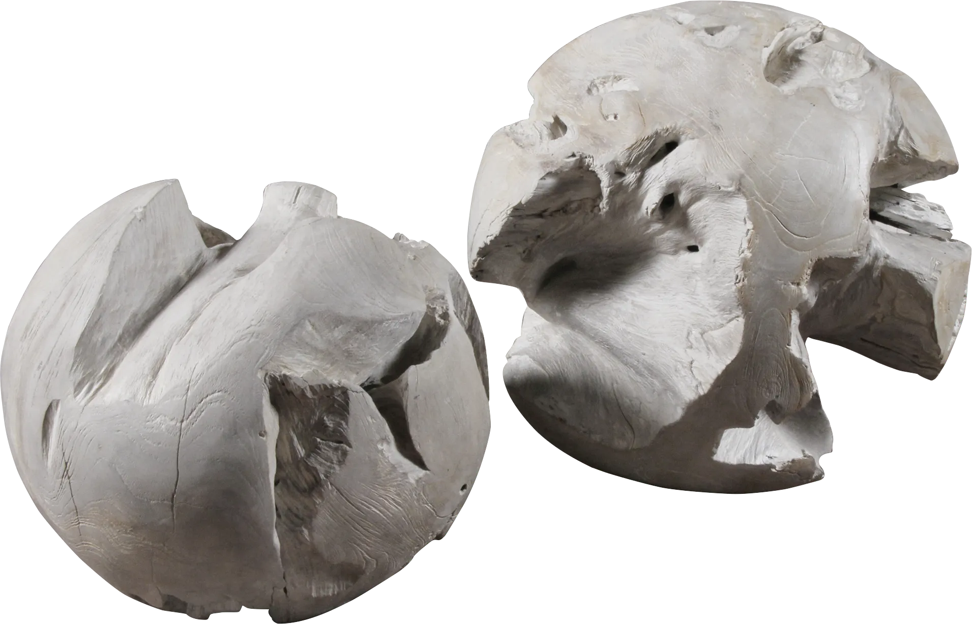 Kilearn Brown Sculpture, Set of 2 - Image 1