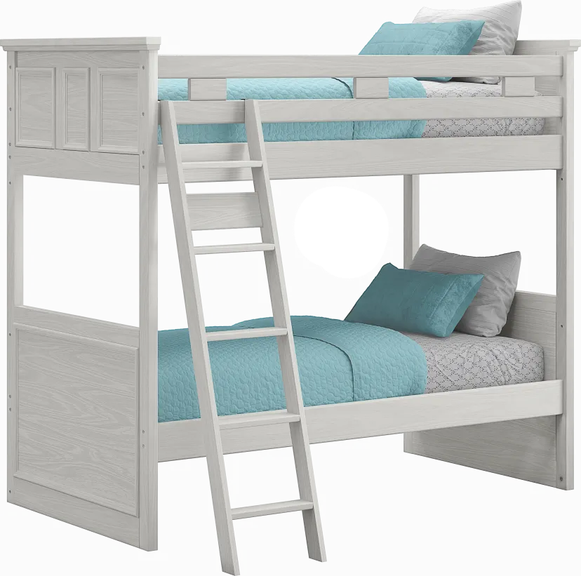 Kids Canyon Lake Ash Gray Twin/Twin Bunk Bed