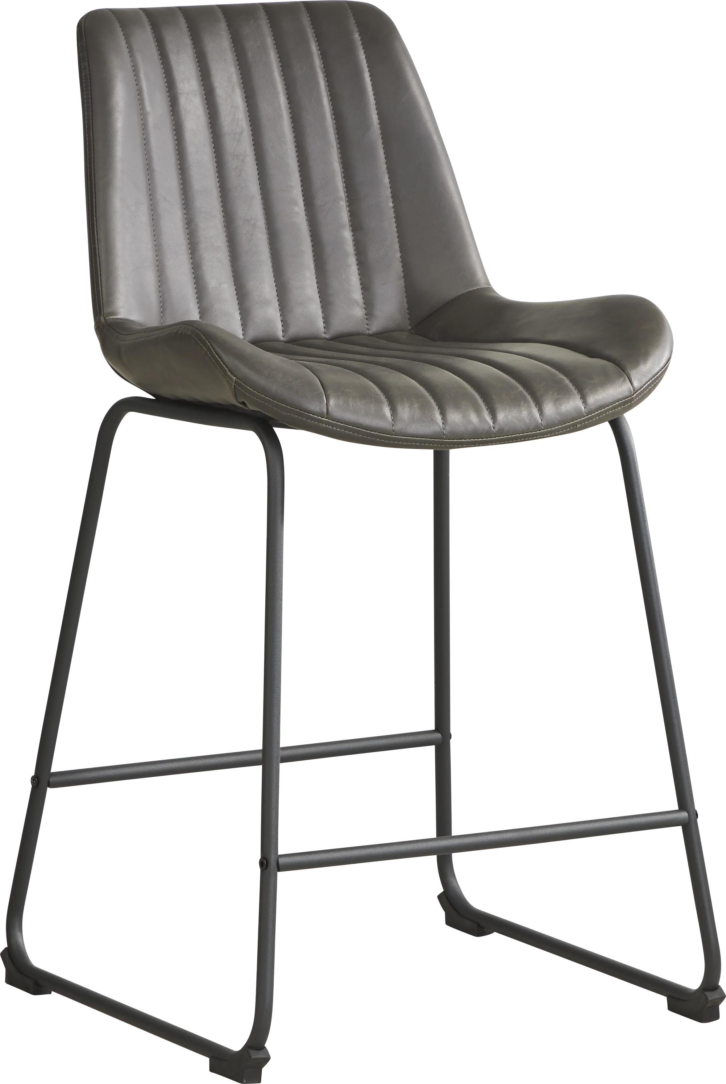 Emlyn Gray Counter Height Stool - Thumbnail - Image 1