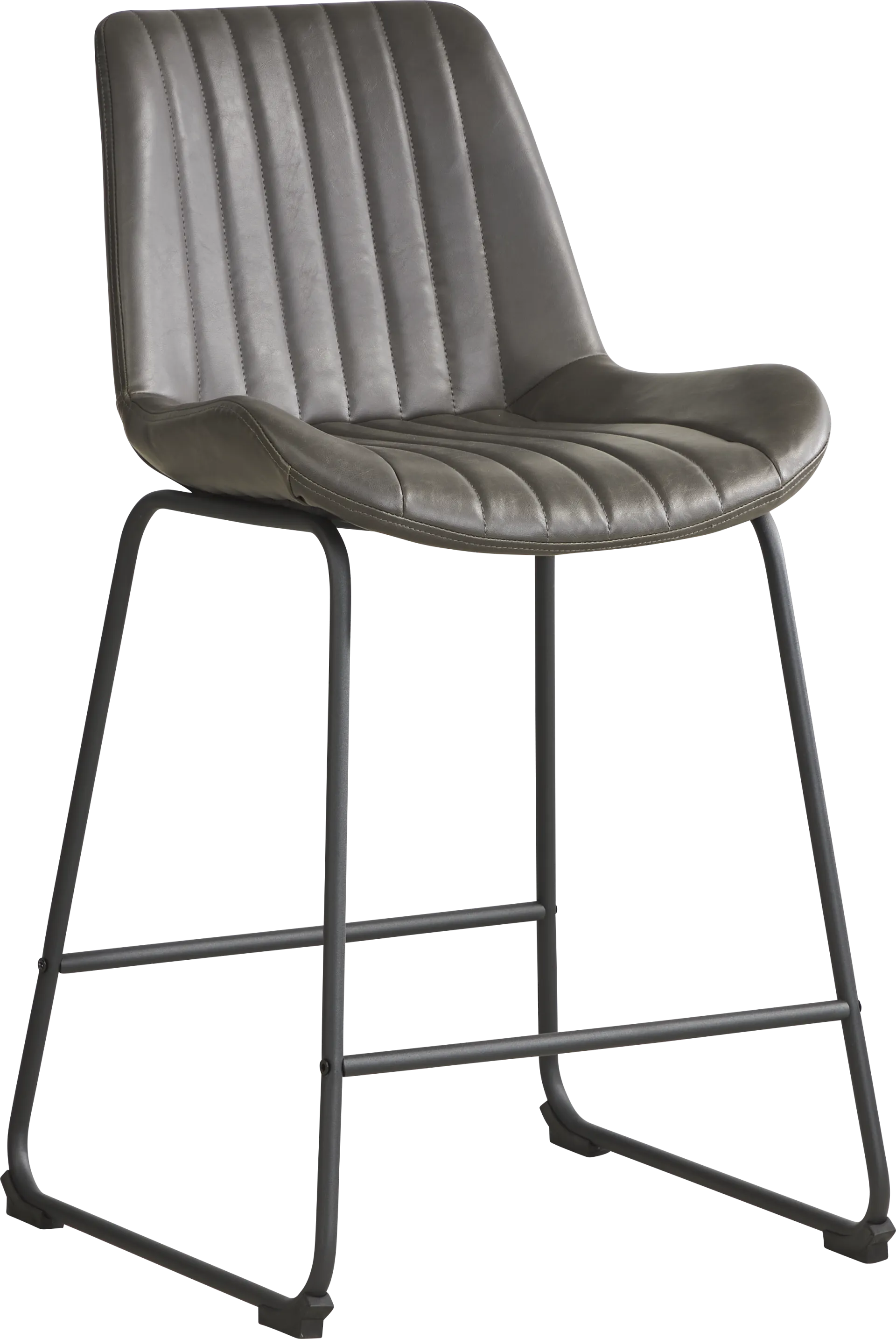 Emlyn Gray Counter Height Stool - Image 1