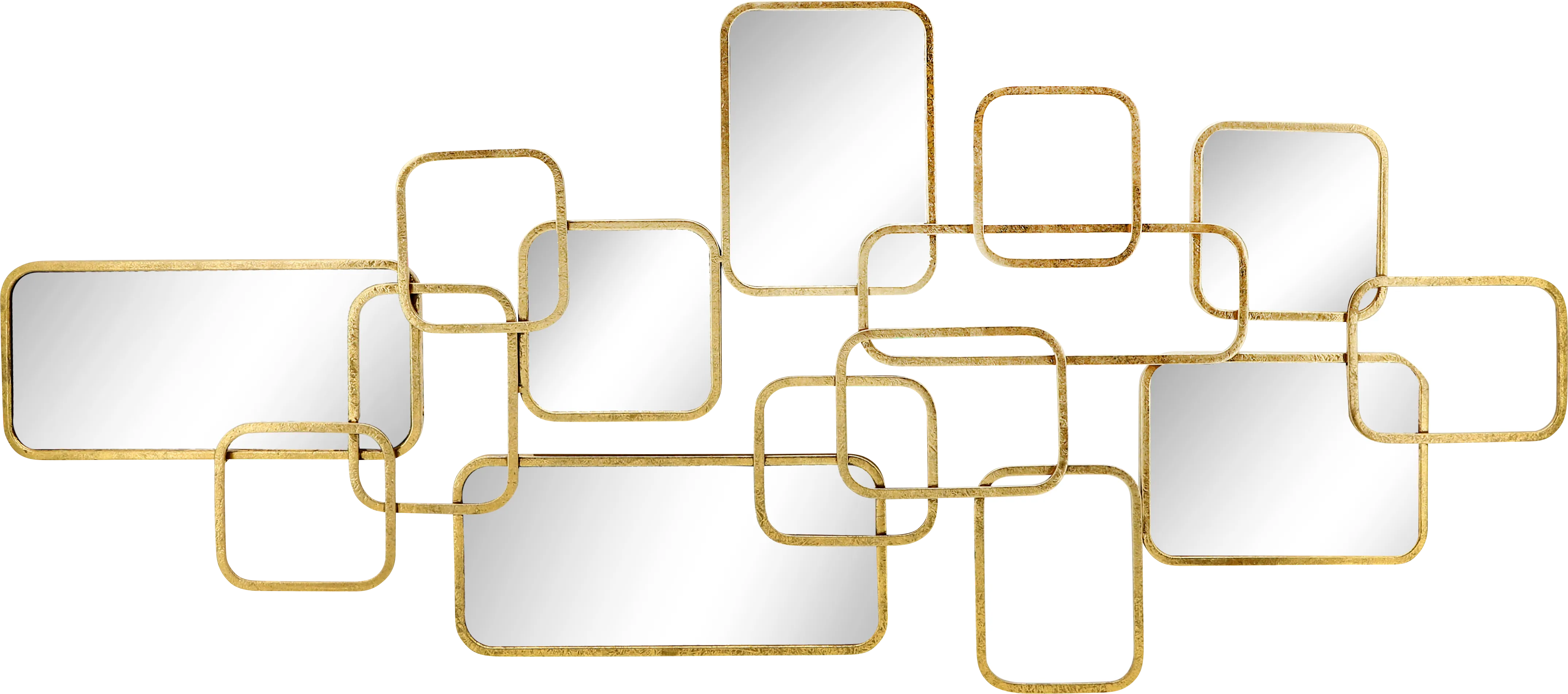 Shiretown II Gold Mirror - Thumbnail - Image 1