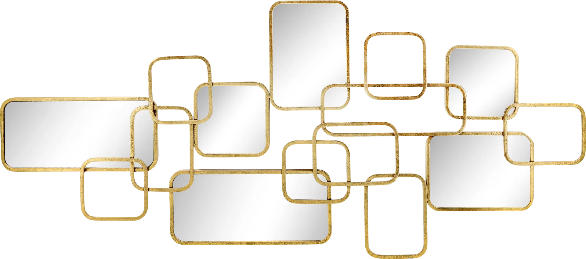 Shiretown II Gold Mirror - Image 1