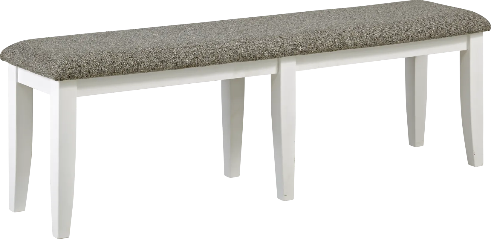 Hilton Head White Dining Bench