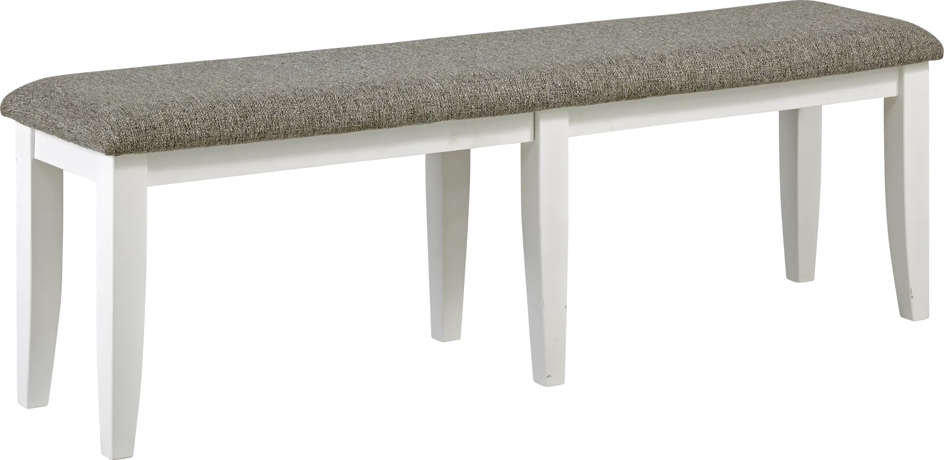 Hilton Head White Dining Bench - Image 1